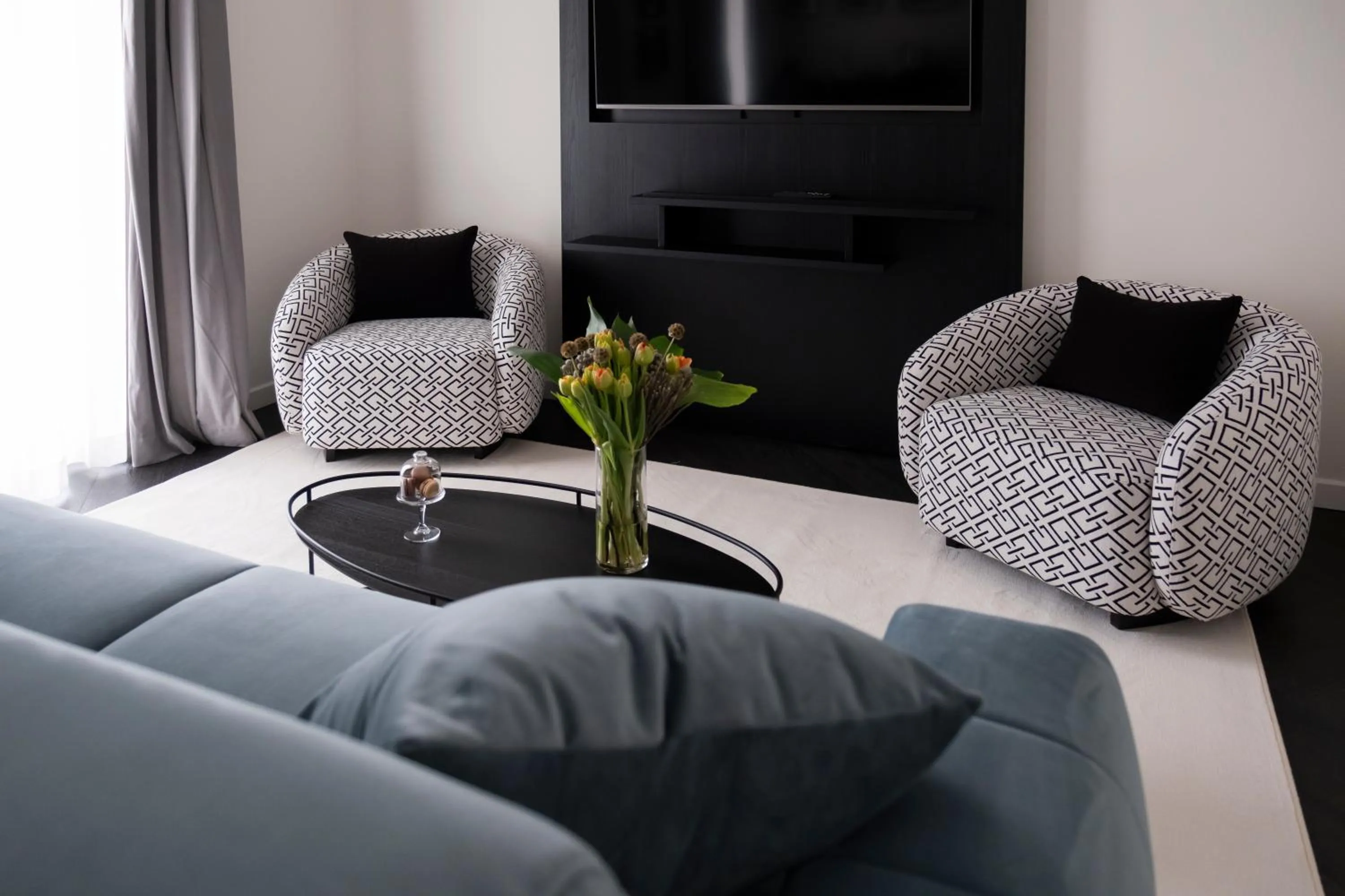 Seating area in Duomo Hotel & Apartments