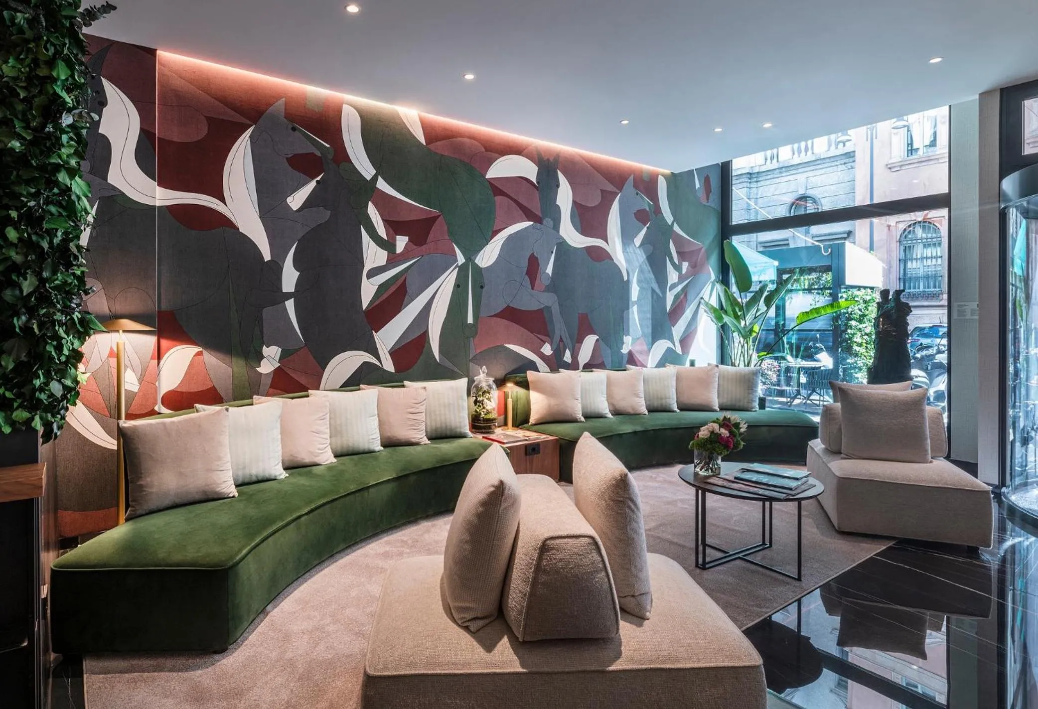 Lobby or reception in Duomo Hotel & Apartments