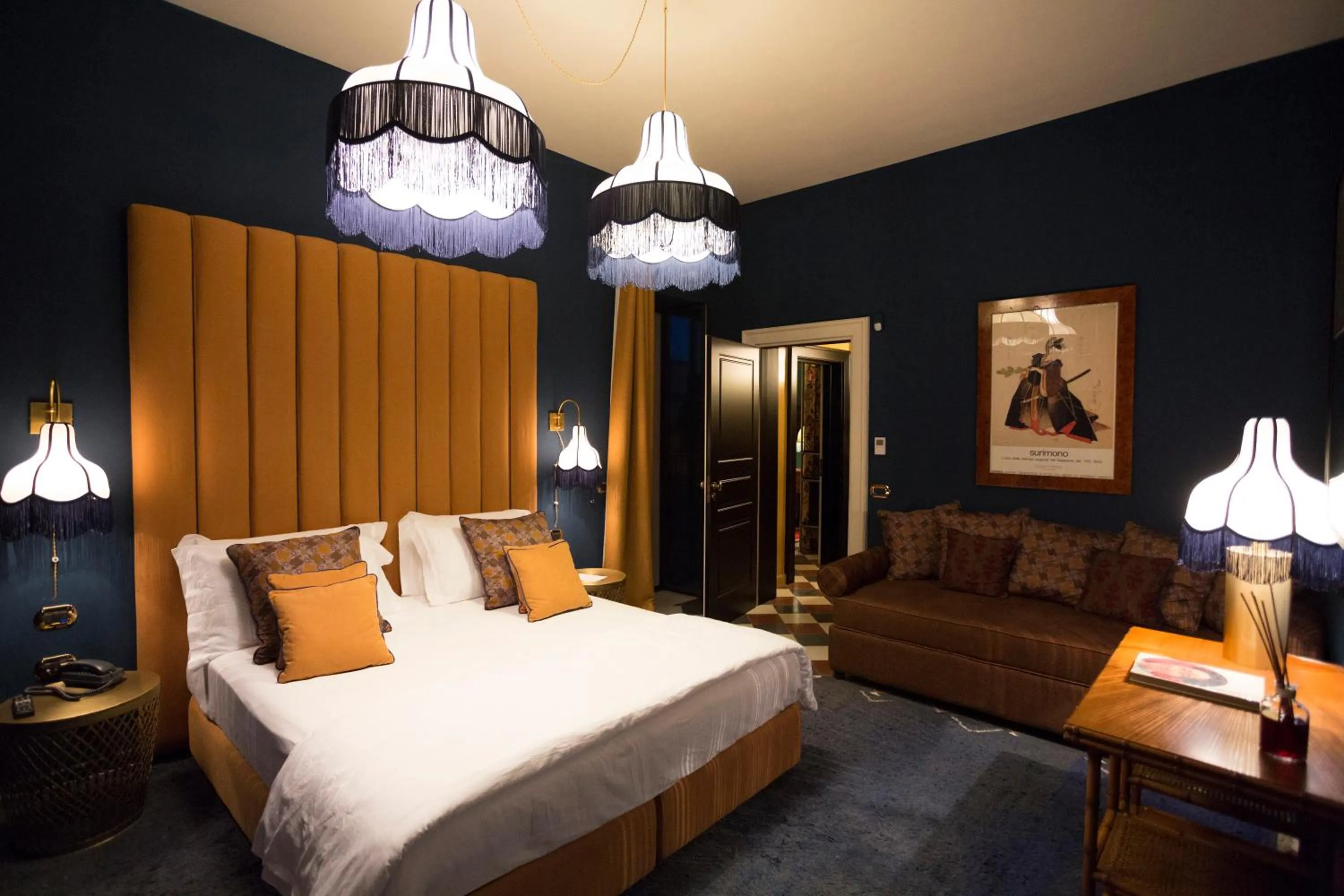 Bed in Palazzo Presta