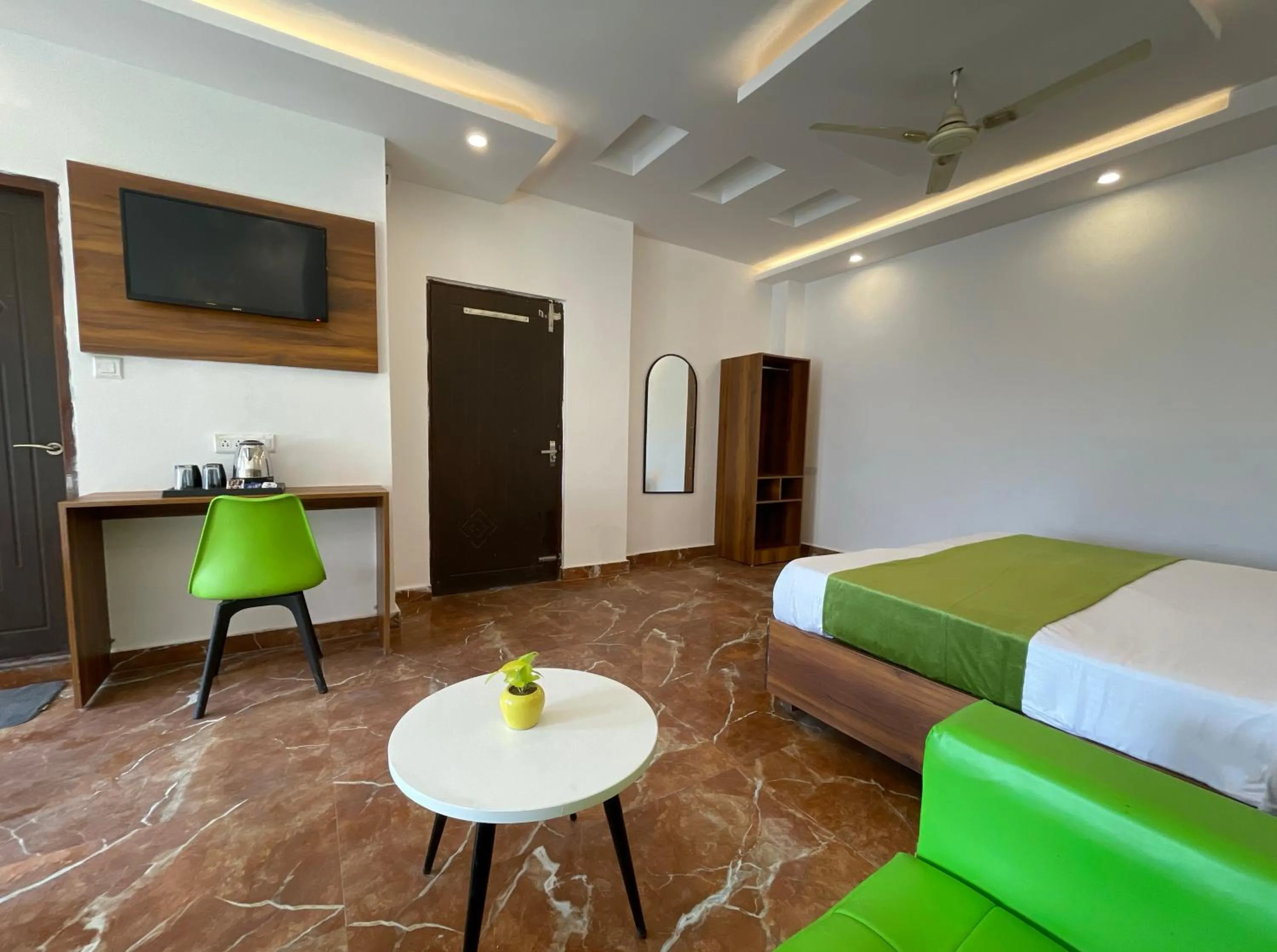 Bed in Wanna Stay Rishikesh