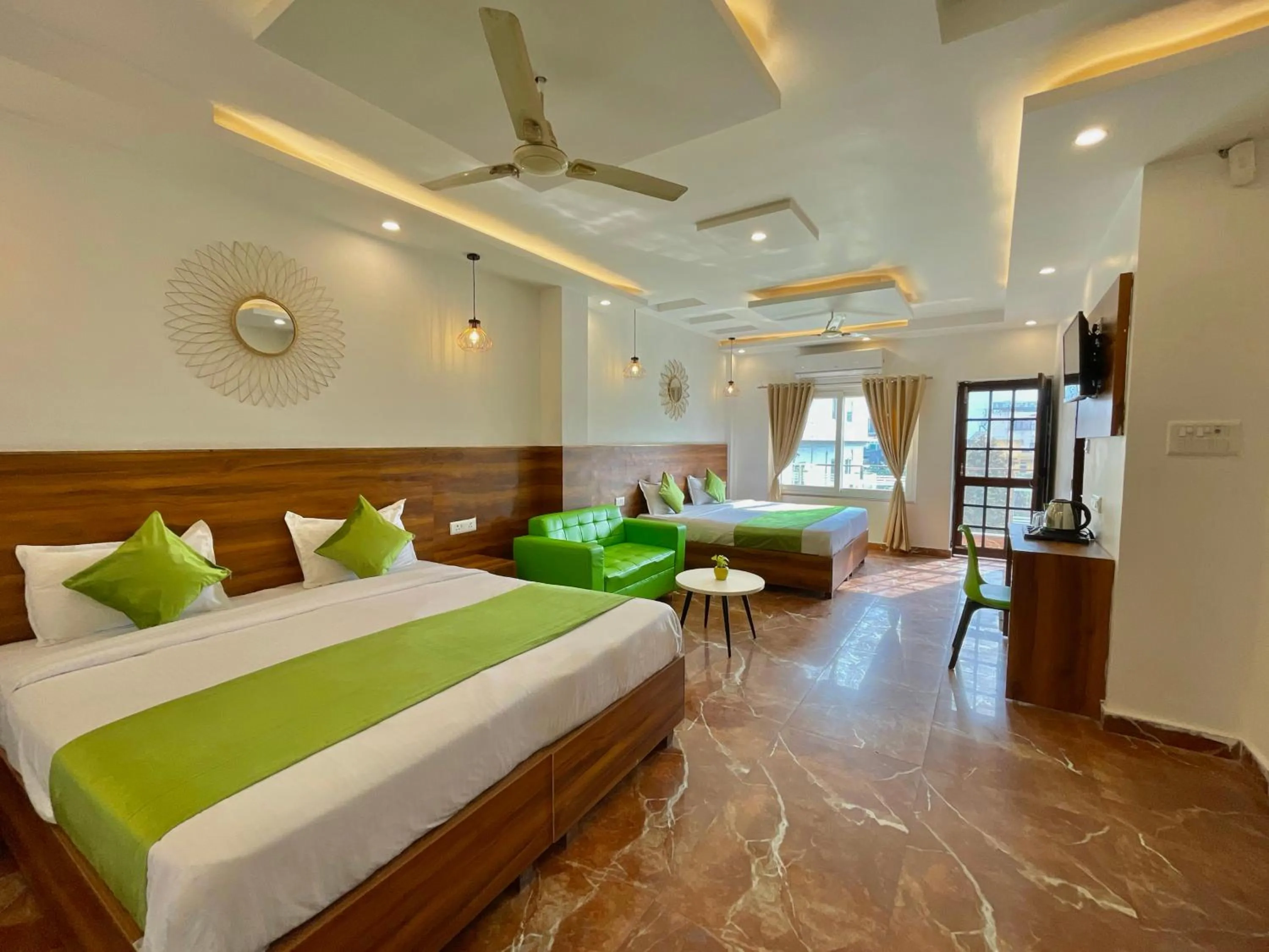 Bed in Wanna Stay Rishikesh