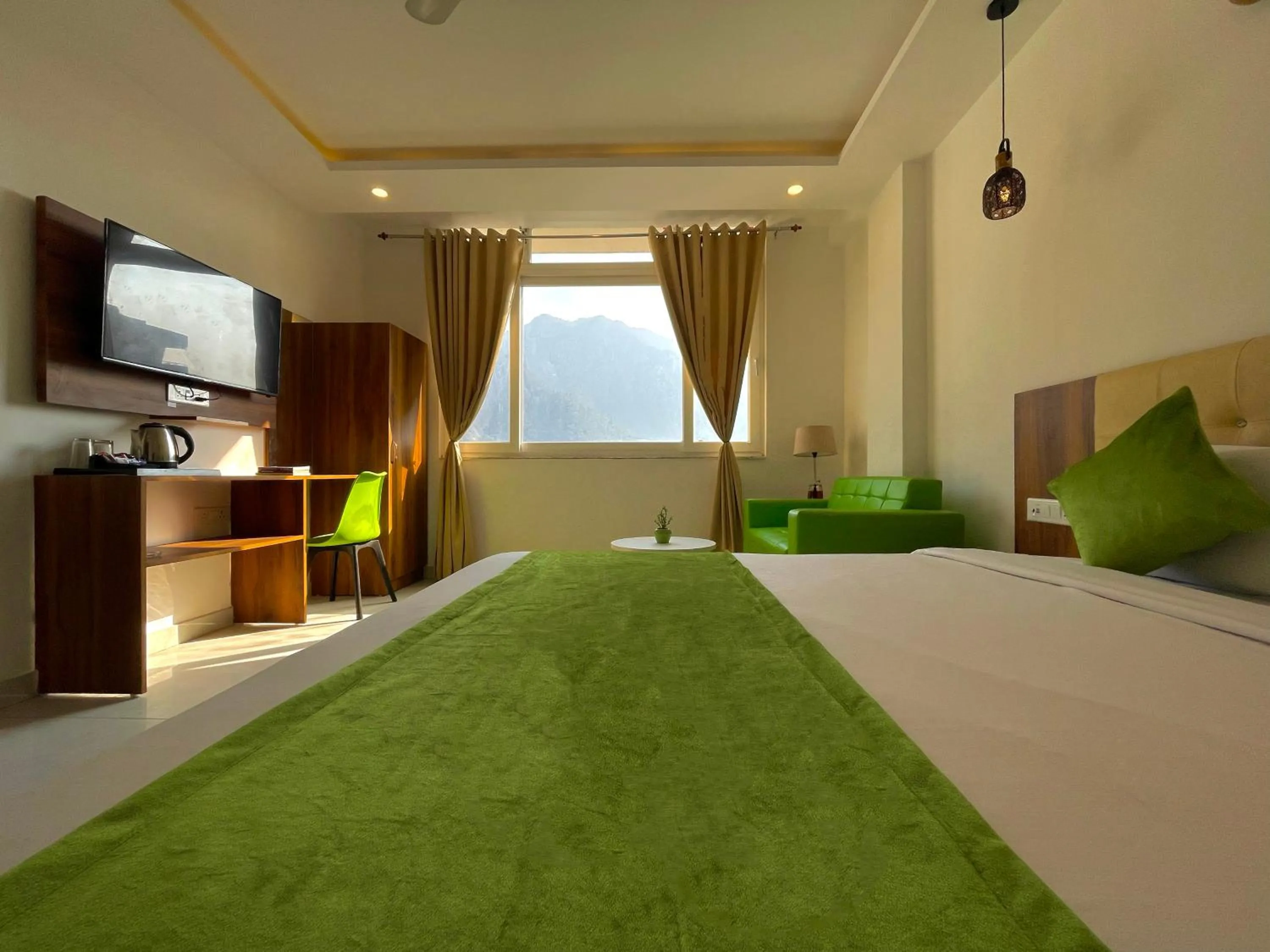 Bed in Wanna Stay Rishikesh