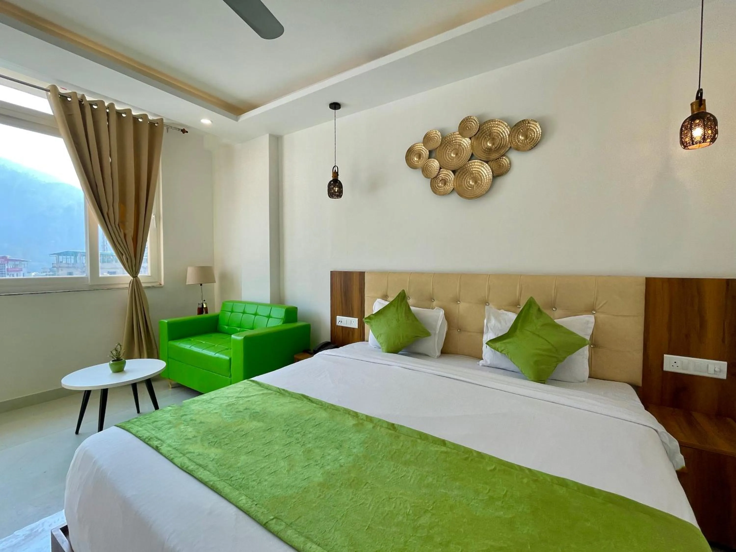 Bed in Wanna Stay Rishikesh