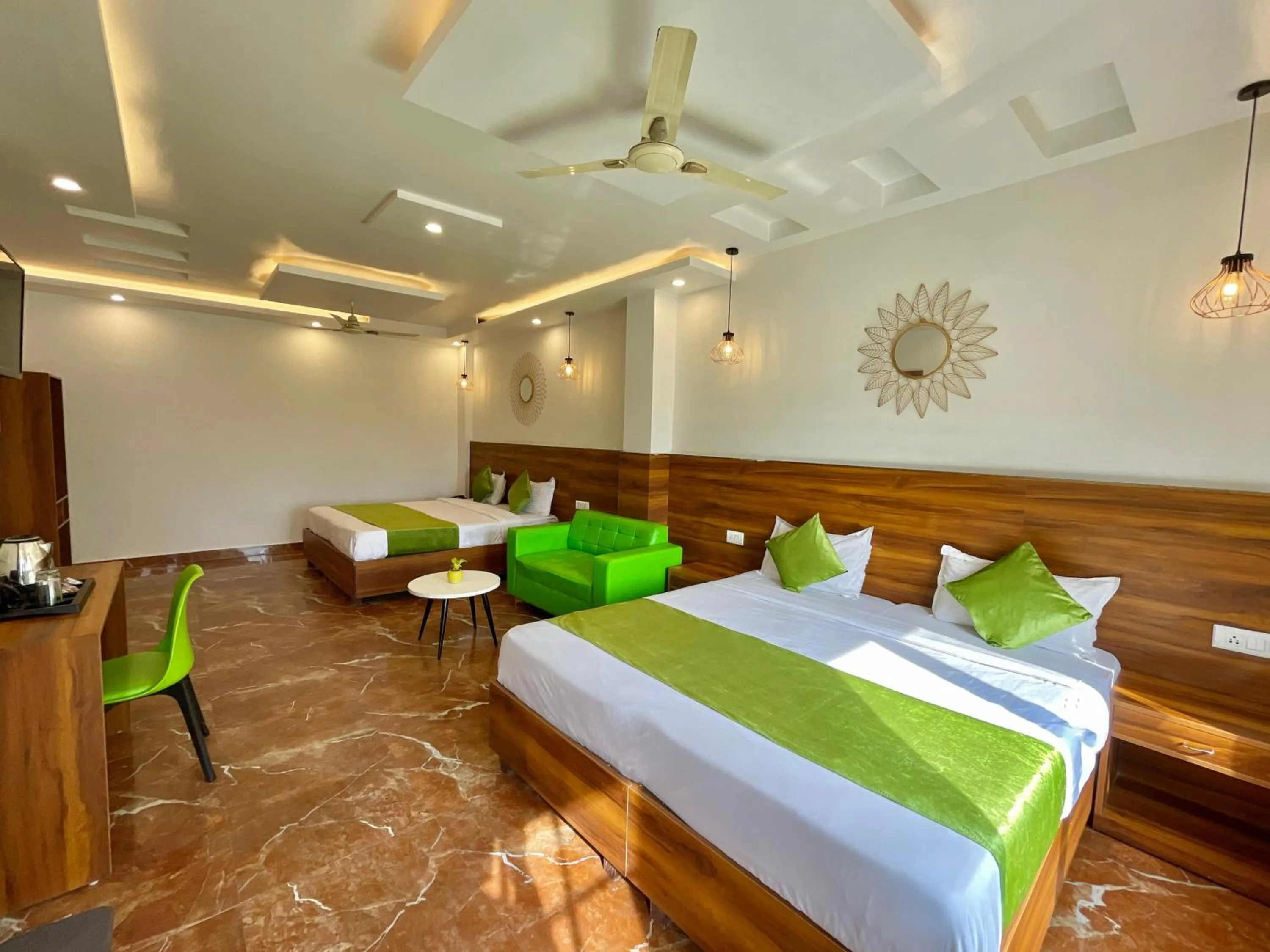 Bed in Wanna Stay Rishikesh