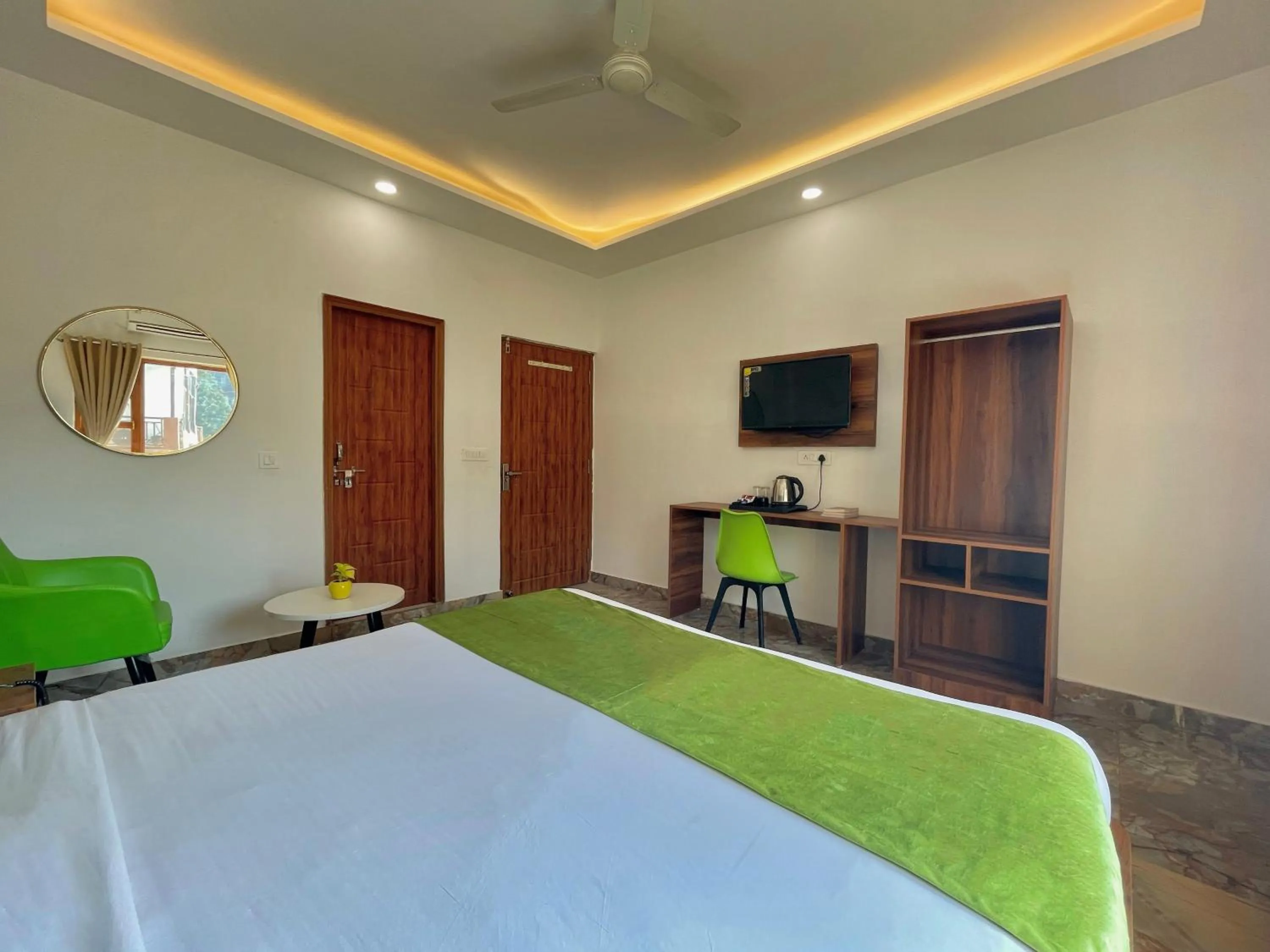 Bed in Wanna Stay Rishikesh