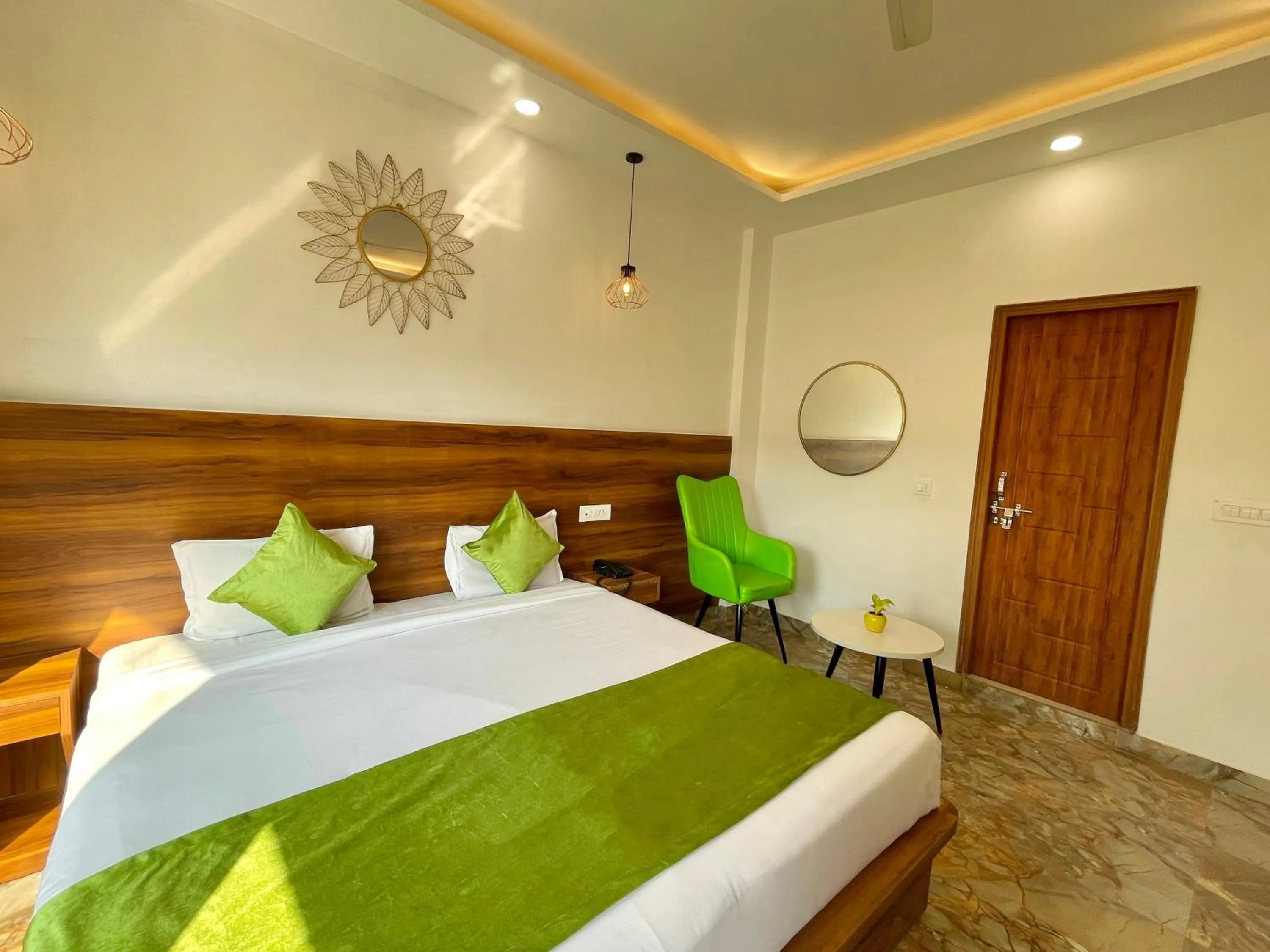Bed in Wanna Stay Rishikesh