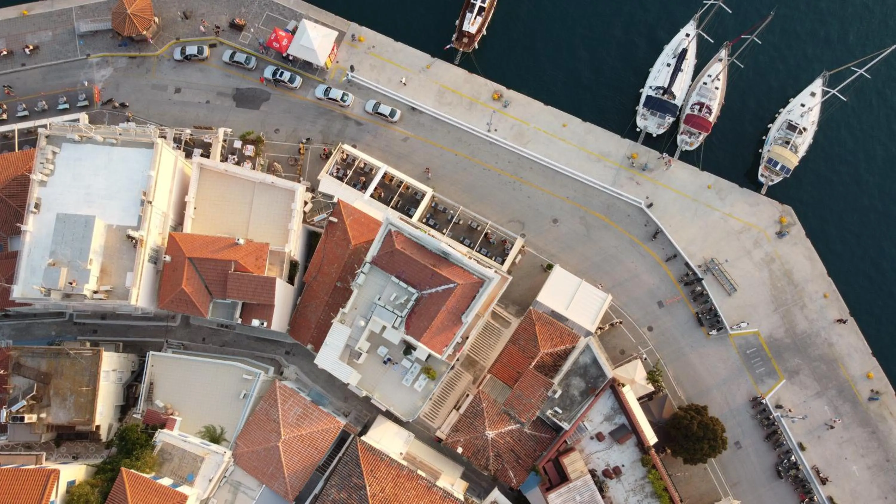 Bird's eye view in The Manessi City Boutique Hotel