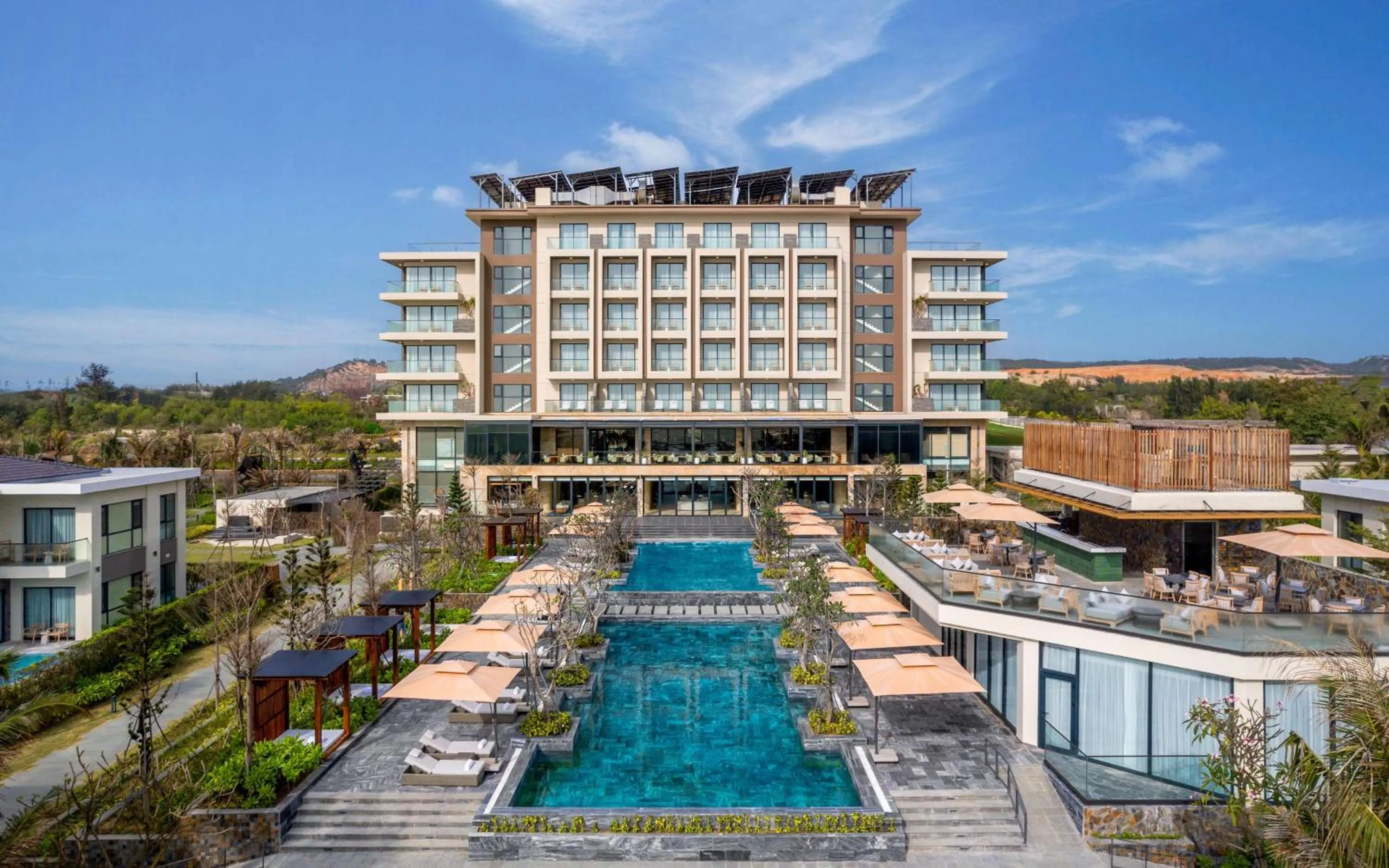 Property building in Radisson Resort Mui Ne