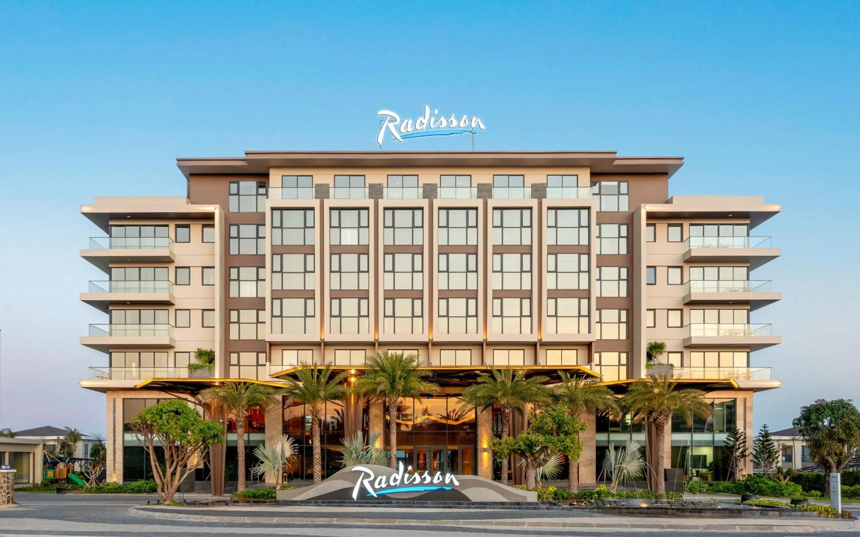Property building in Radisson Resort Mui Ne