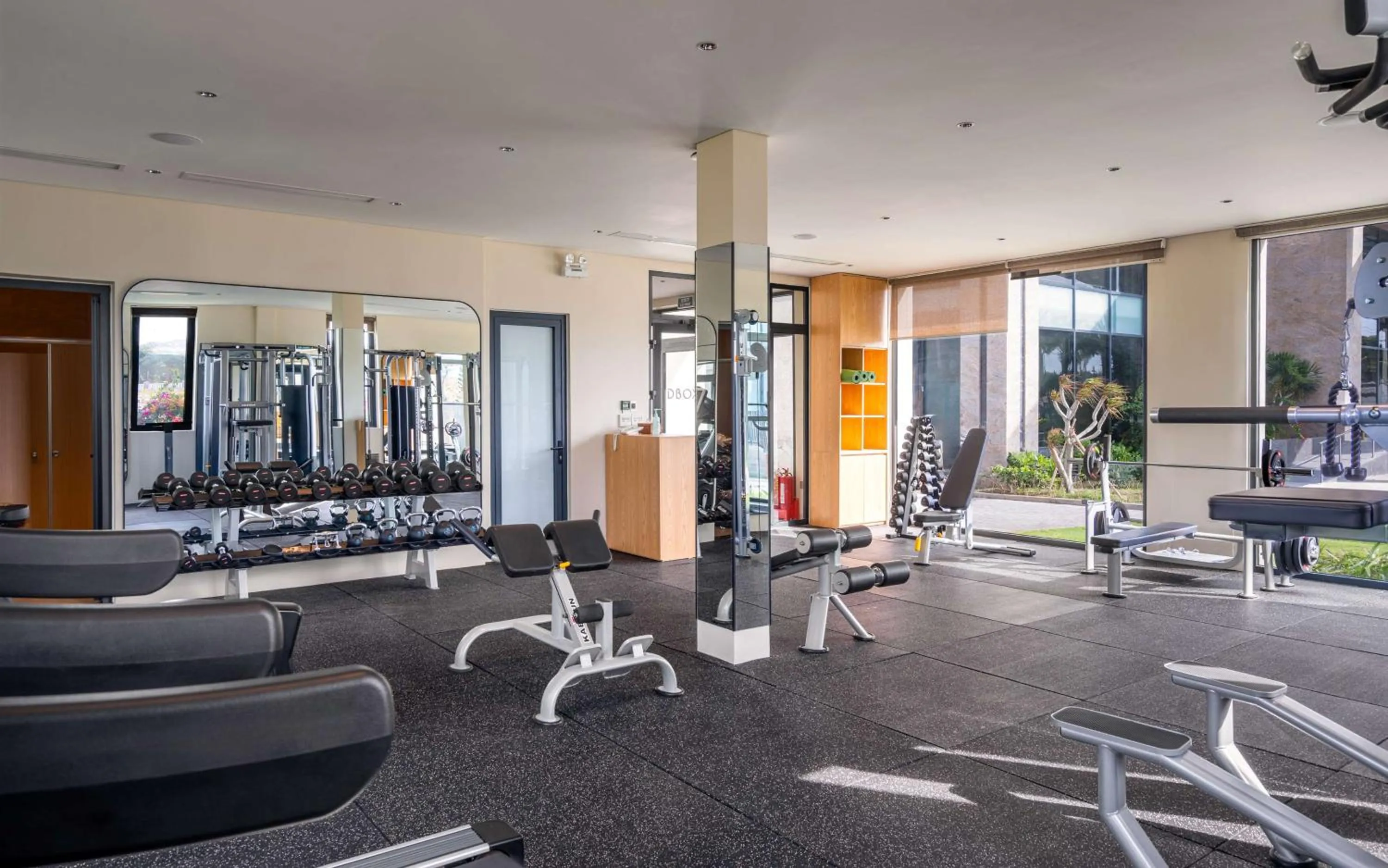 Fitness centre/facilities in Radisson Resort Mui Ne