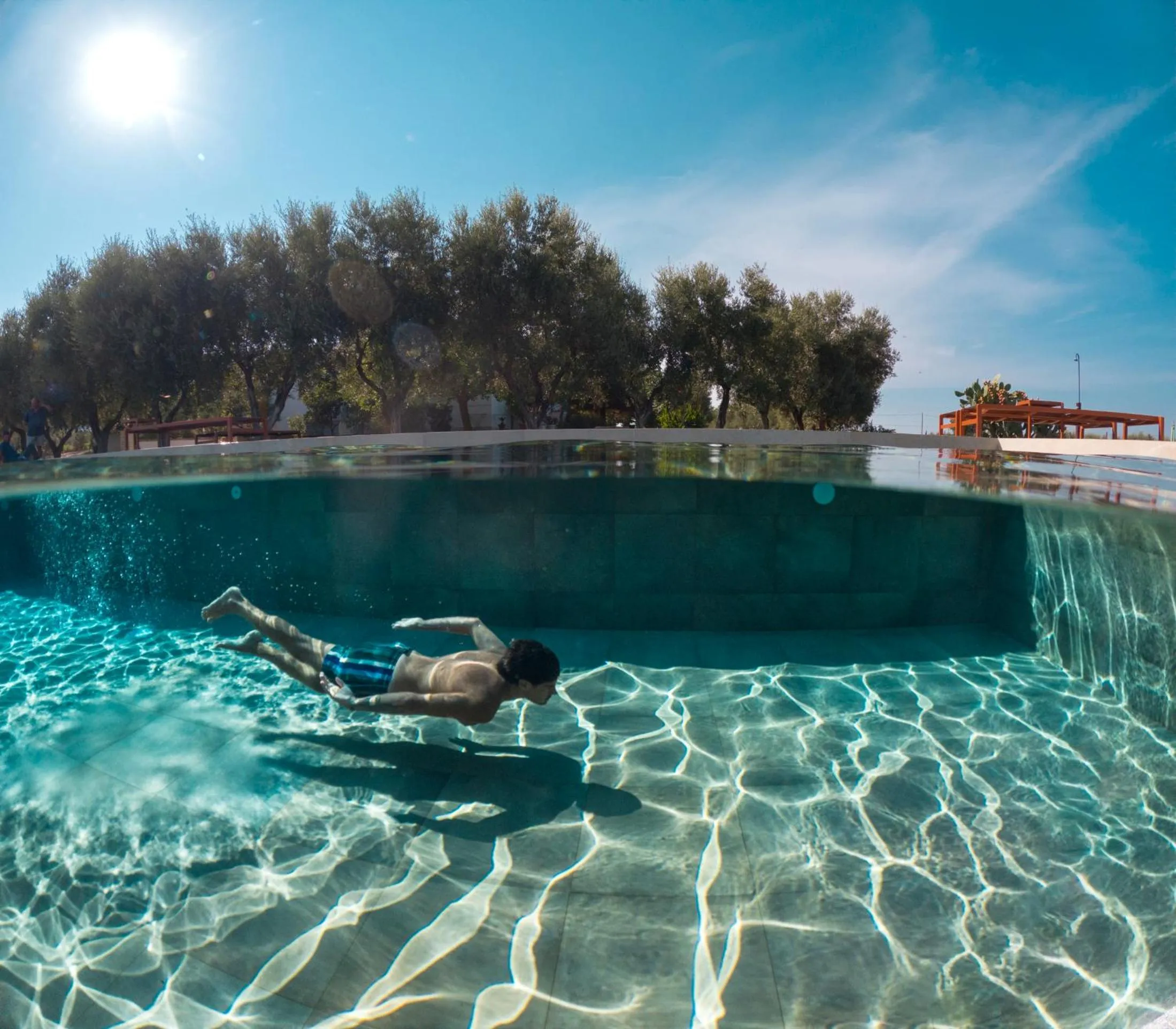 Swimming pool in Villa Narducci