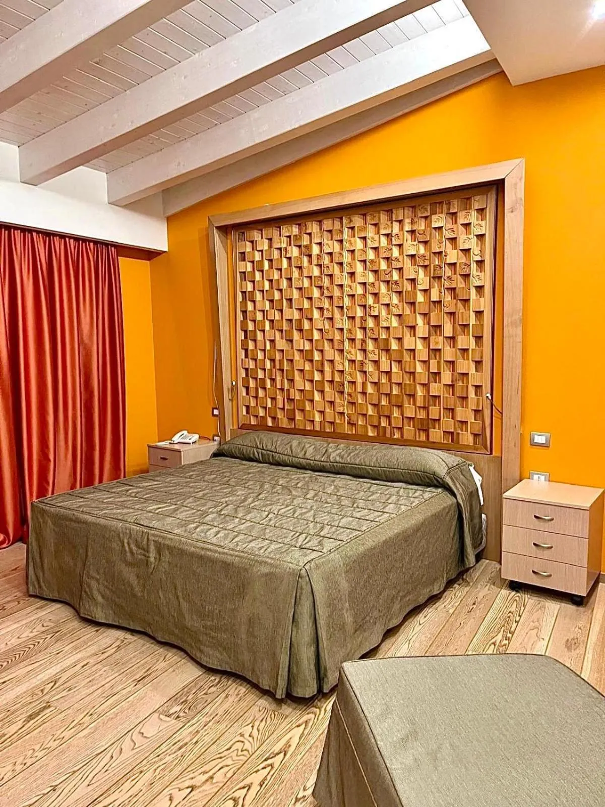 Bed in Bouganville Hill Resort & Wellness Space