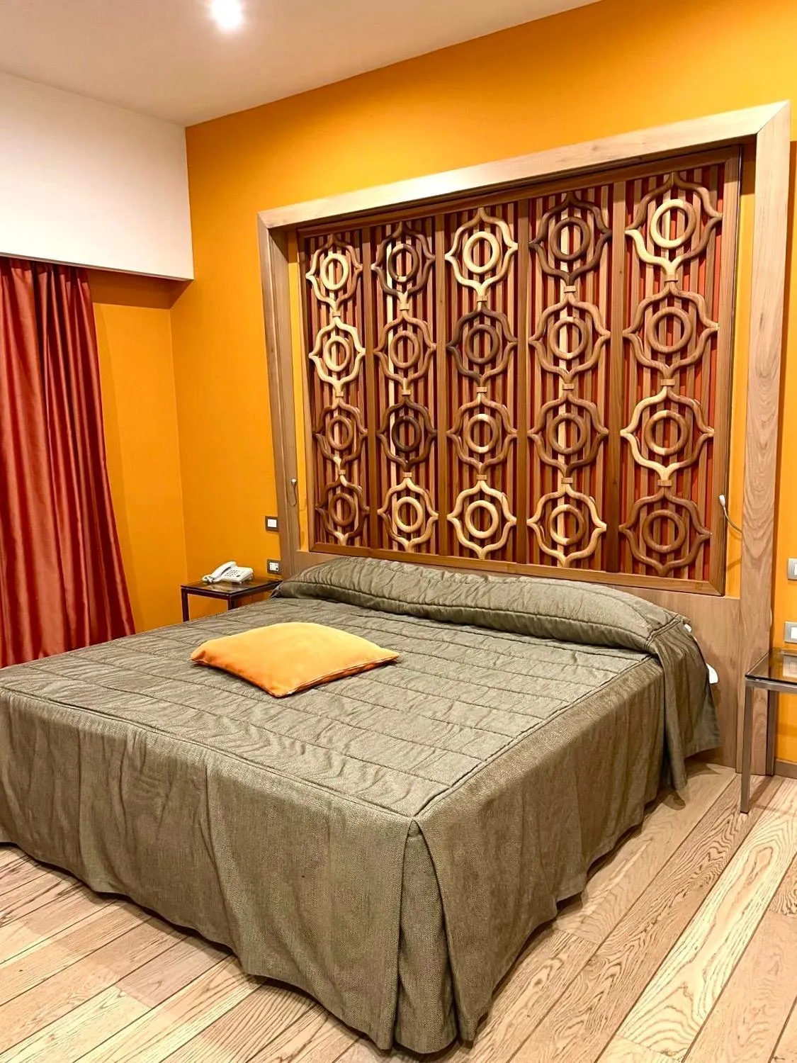 Bed in Bouganville Hill Resort & Wellness Space