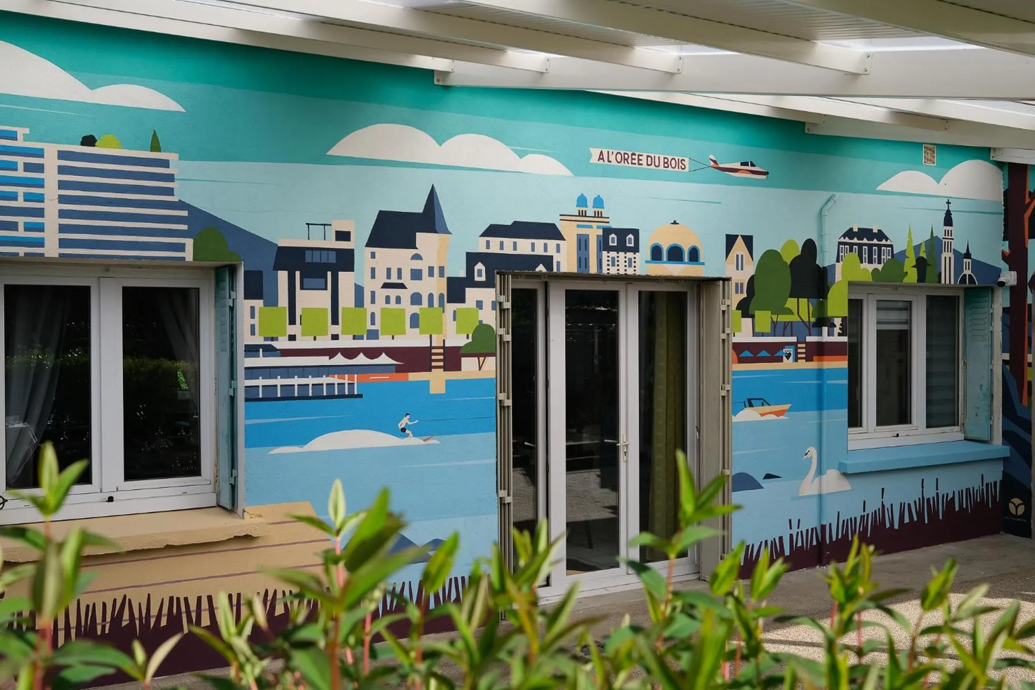 Balcony/Terrace in A L'Orée du Bois chez Doudou&Lolo