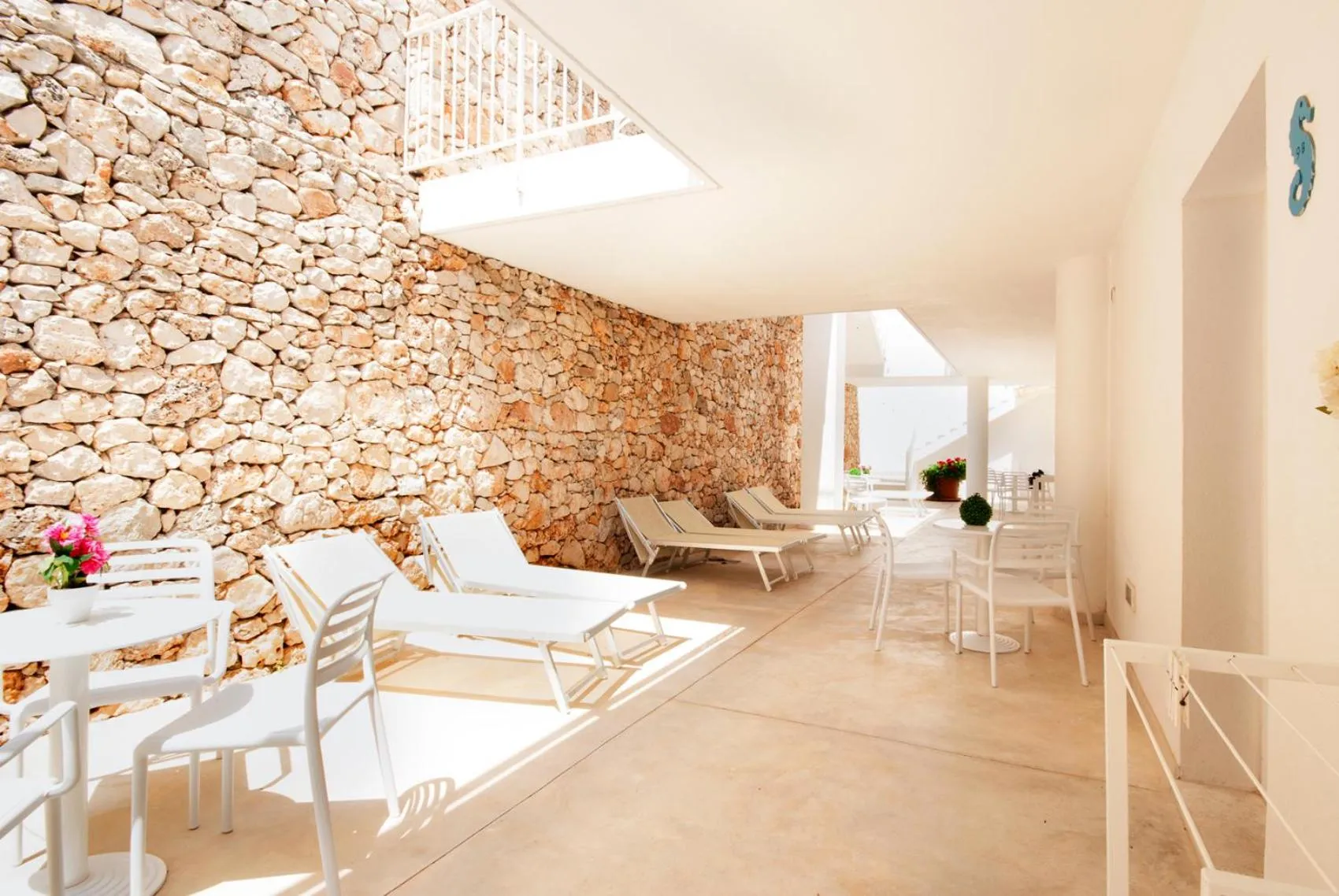 Patio in Hotel Beach Salento