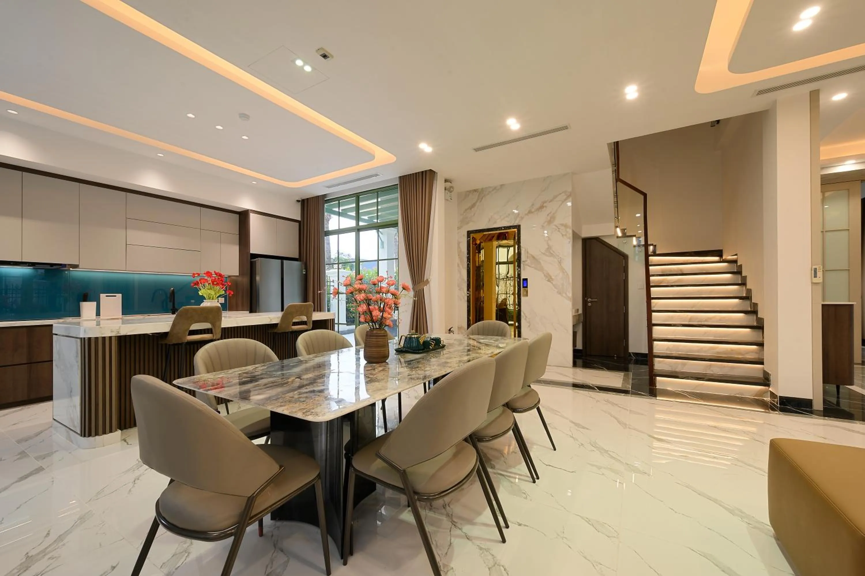 Seating area in La isla Apartments & Villas - Sea View & Fireworks Phu Quoc