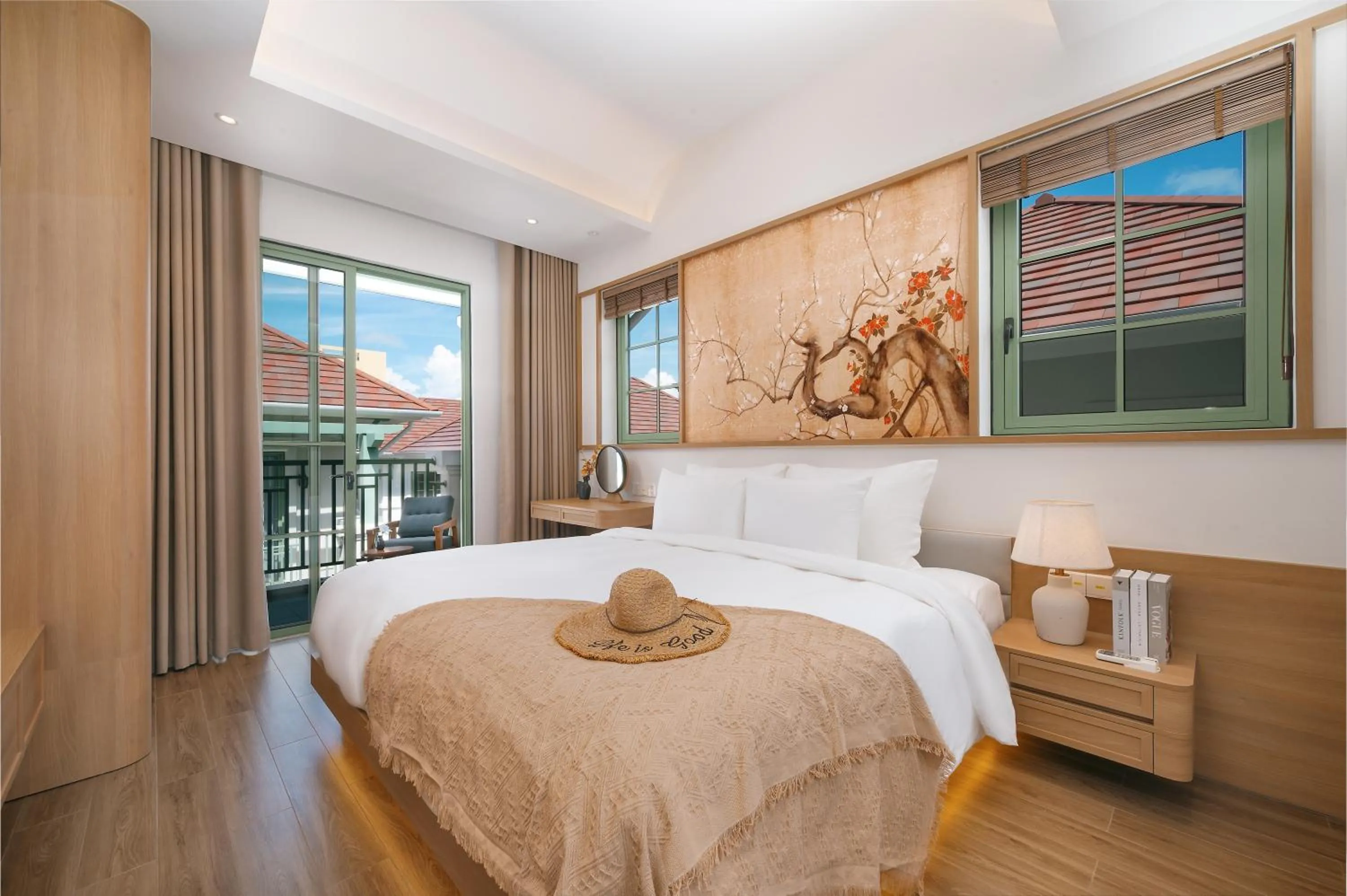 Photo of the whole room, Bed in La isla Apartments & Villas - Sea View & Fireworks Phu Quoc