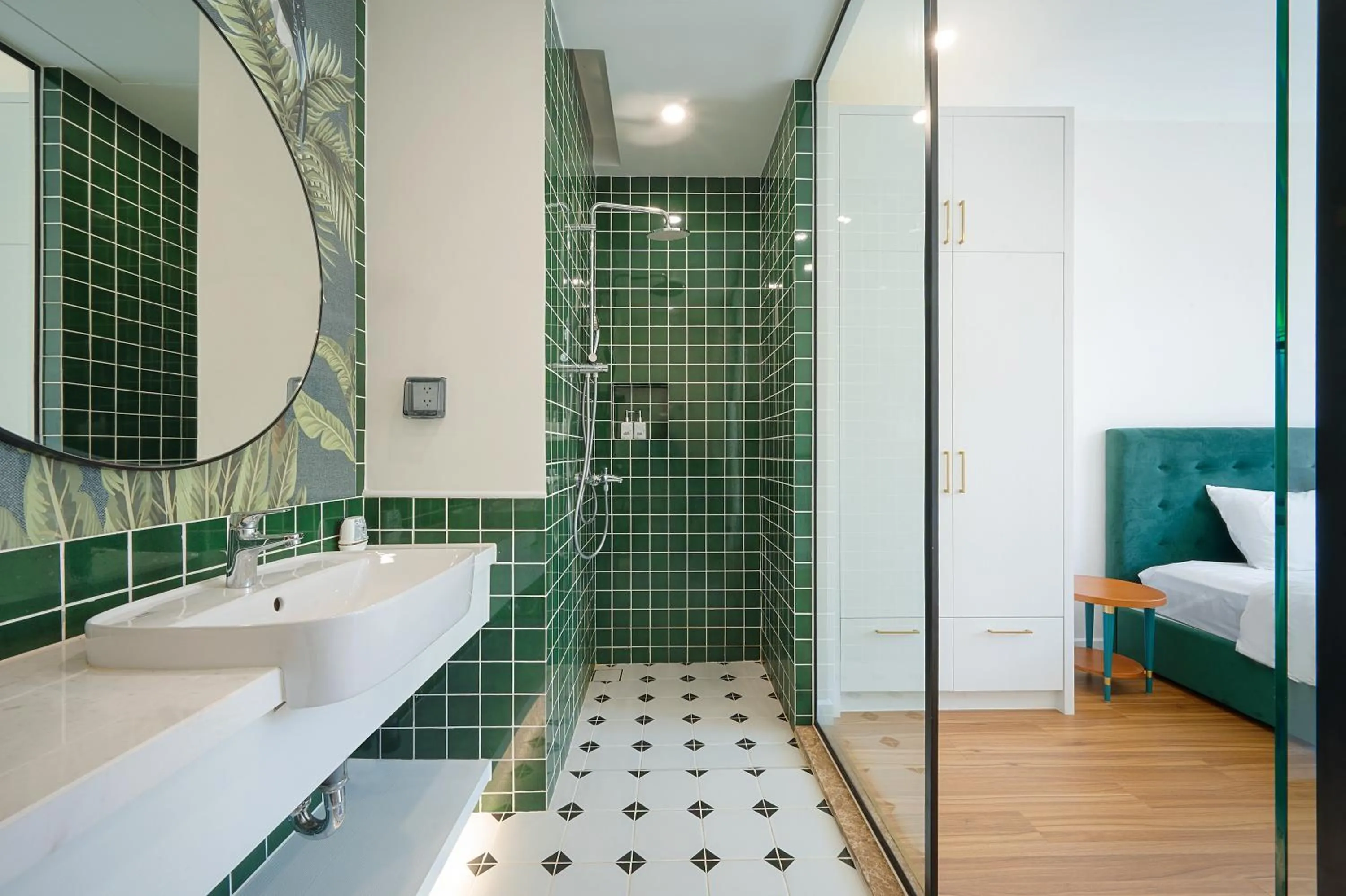 Bathroom in La isla Apartments & Villas - Sea View & Fireworks Phu Quoc