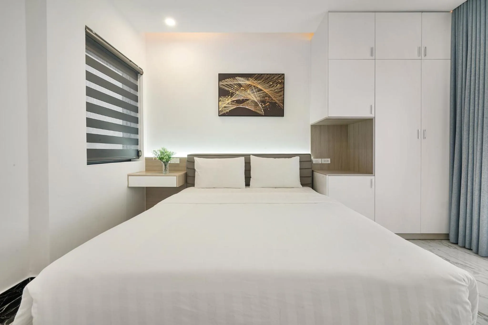 Bedroom, Bed in La isla Apartments & Villas - Sea View & Fireworks Phu Quoc