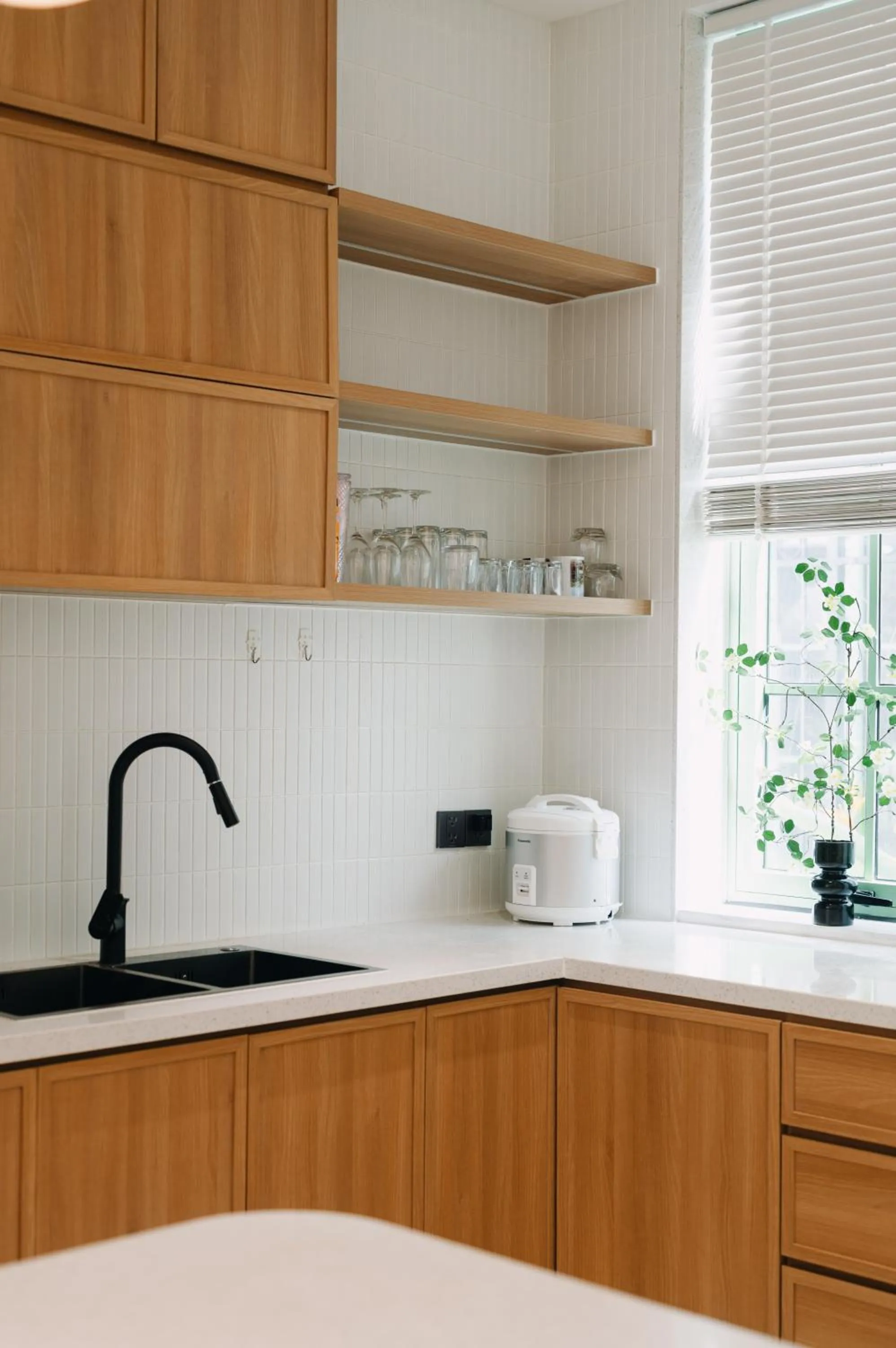 kitchen in La isla Apartments & Villas - Sea View & Fireworks Phu Quoc