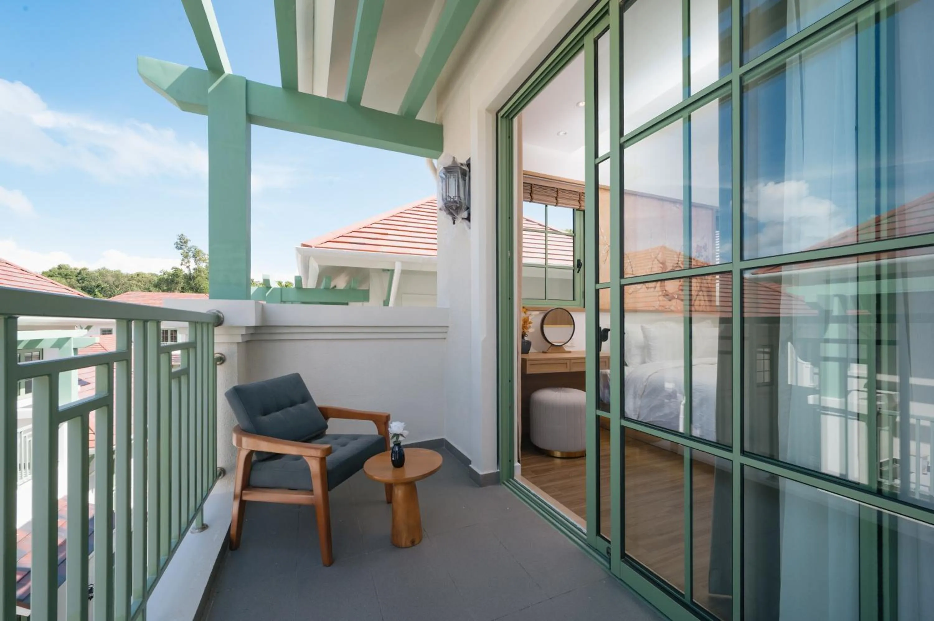 Balcony/Terrace in La isla Apartments & Villas - Sea View & Fireworks Phu Quoc