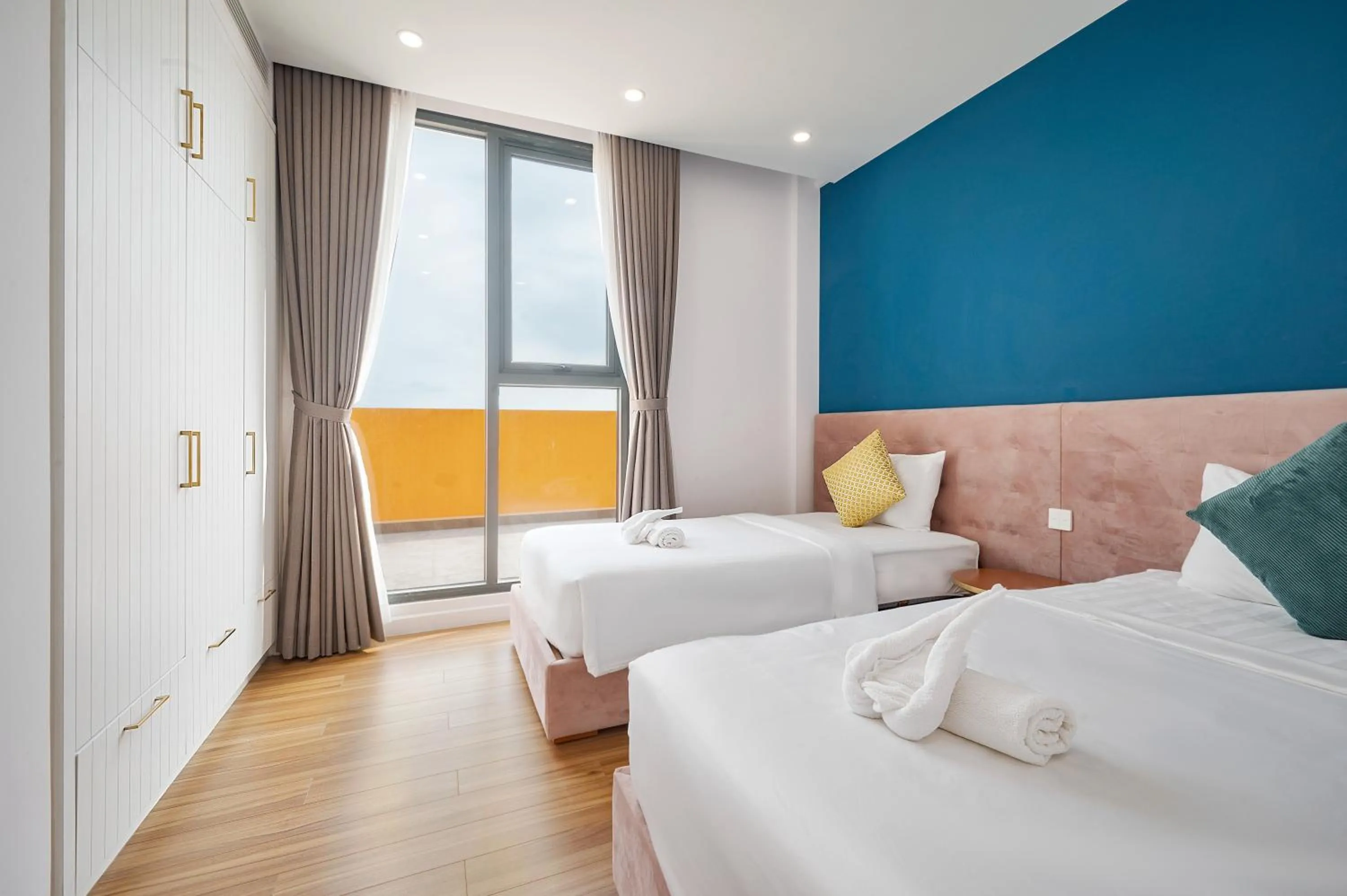 Bedroom, Bed in La isla Apartments & Villas - Sea View & Fireworks Phu Quoc