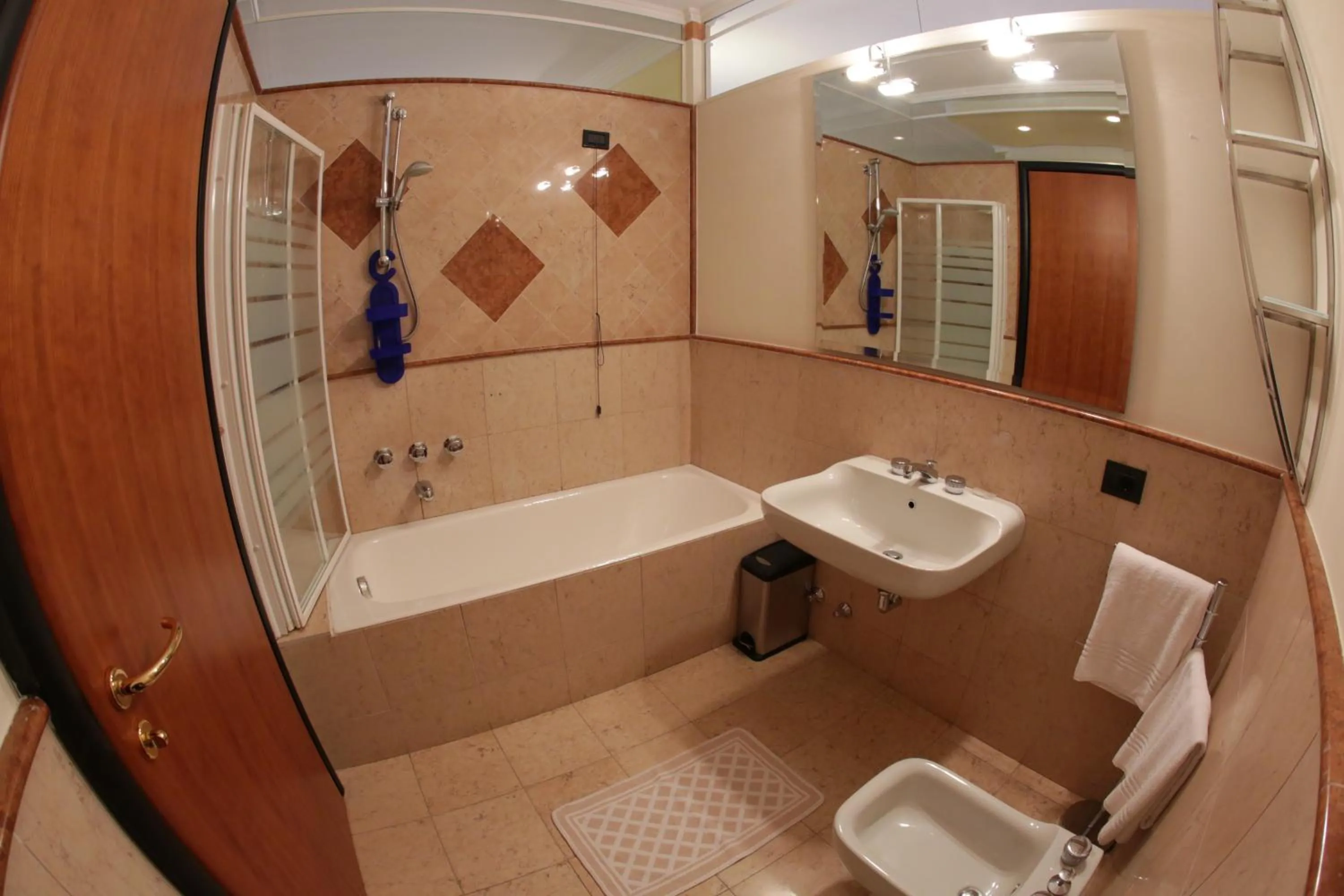 Bathroom in Central House Bergamo