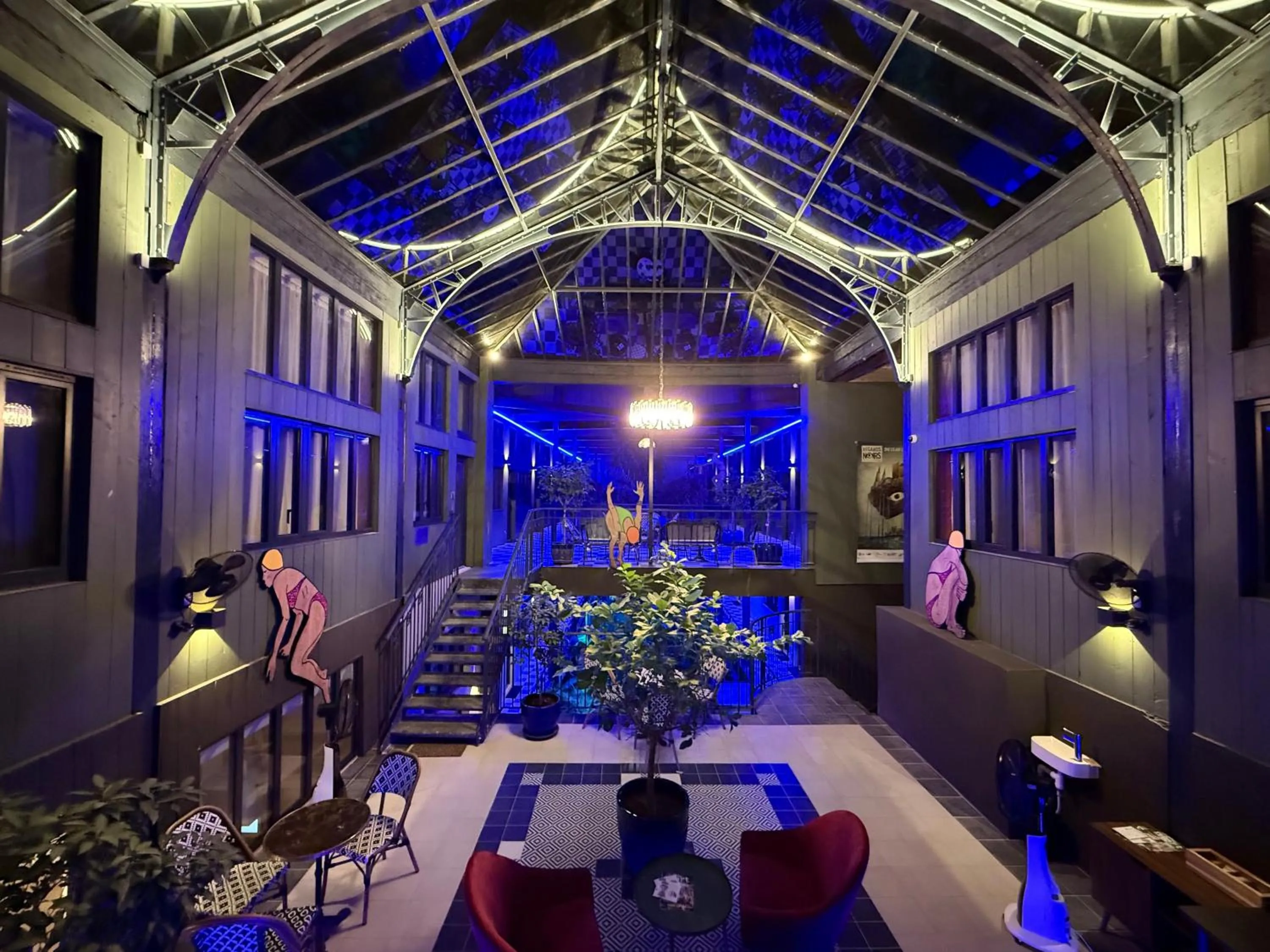 Patio in Smartappart Niort