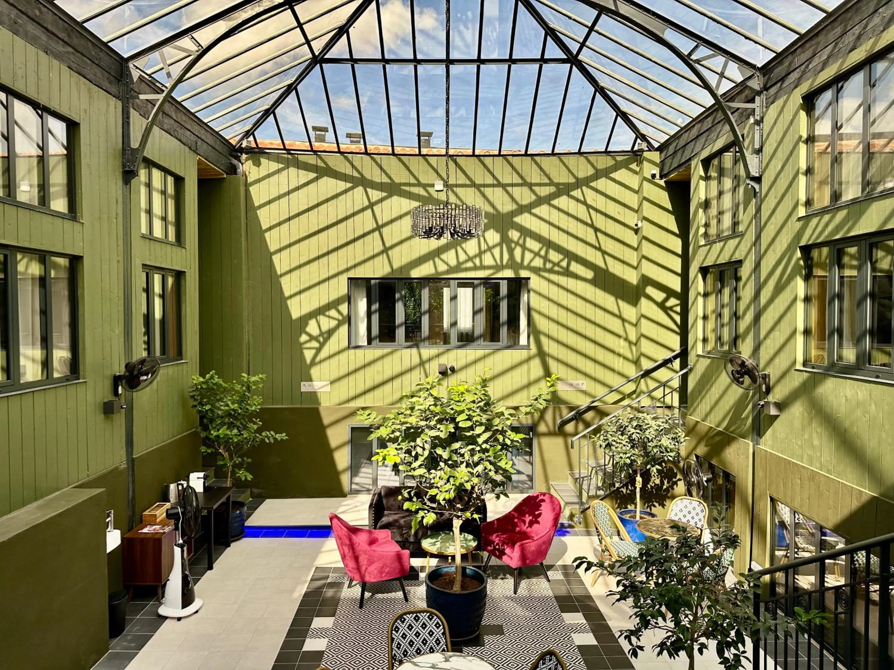 Patio in Smartappart Niort