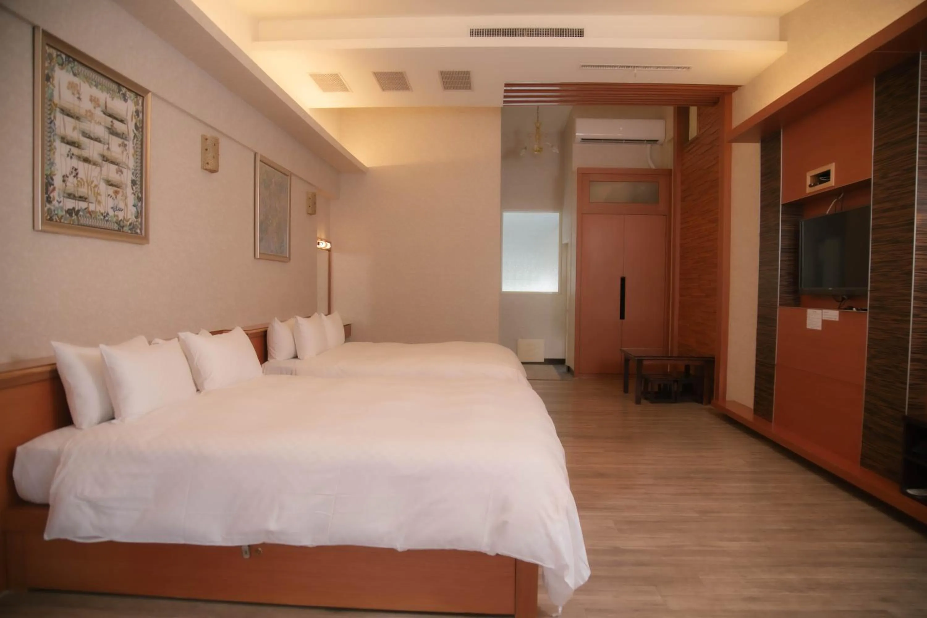 Bed in Guanziling Lin Kuei Yuan Hot Spring Resort