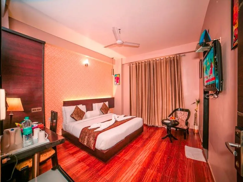 Bed in WoodApple Residency