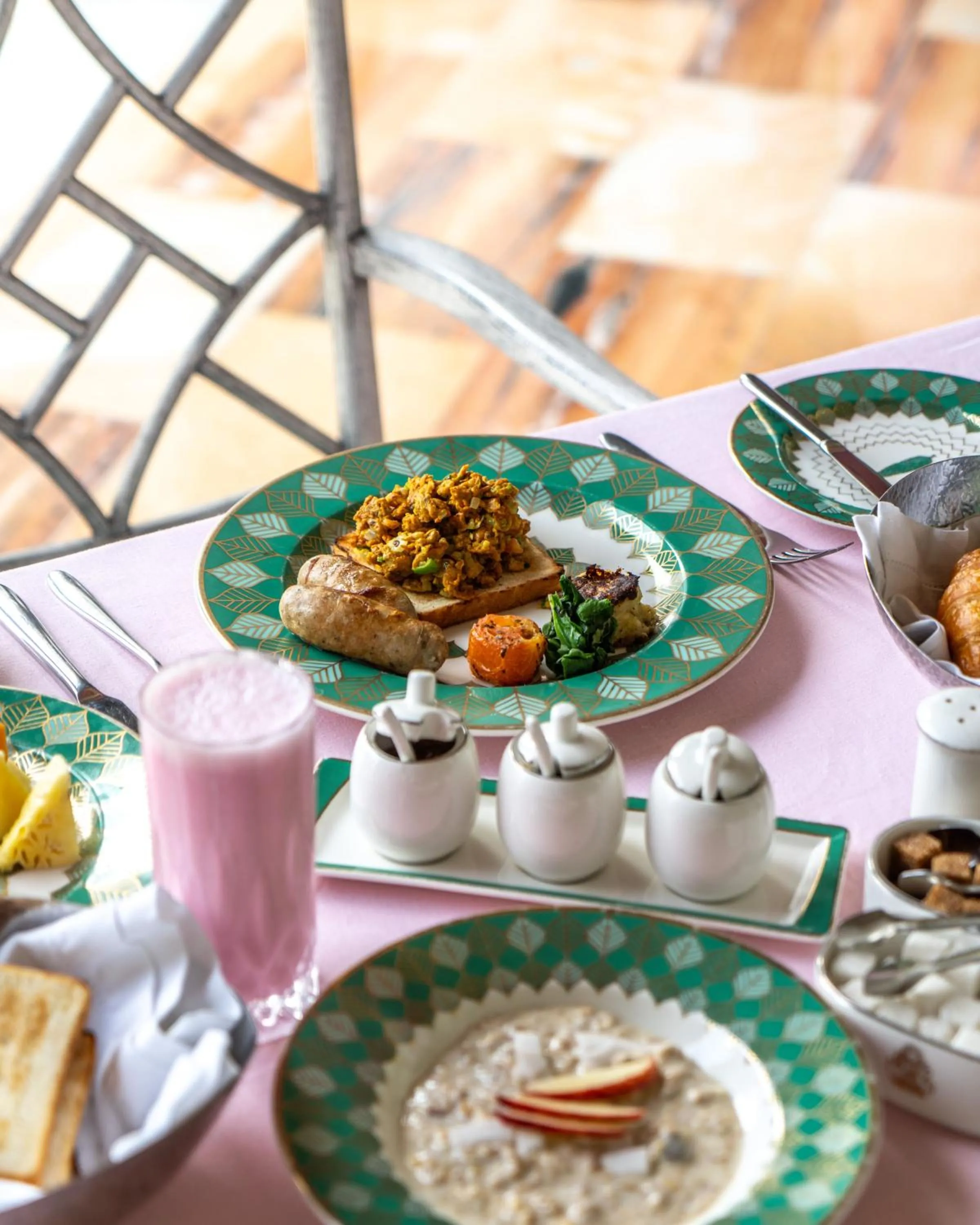 Food in Rajmahal Palace RAAS