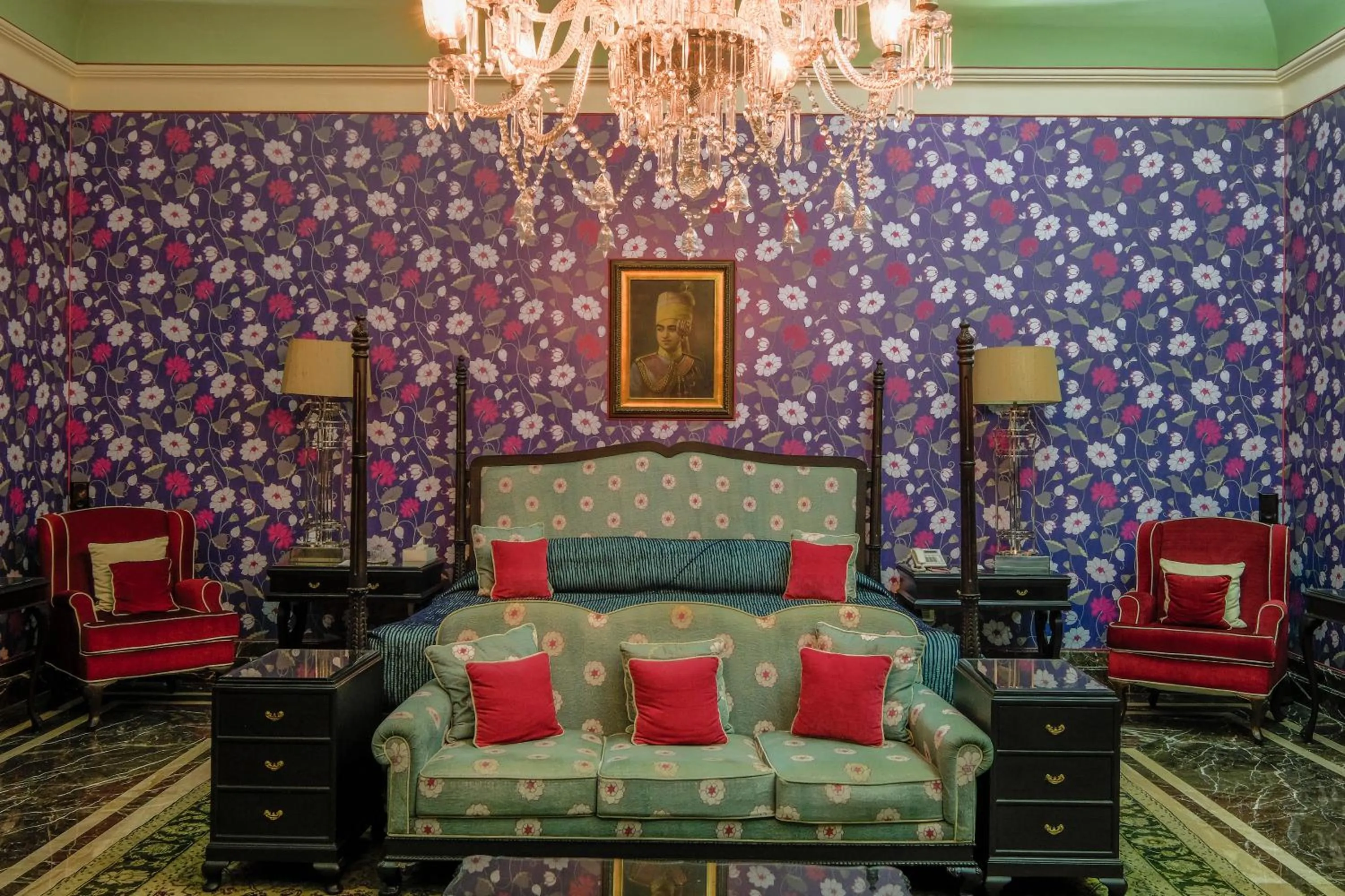 Bedroom in Rajmahal Palace RAAS