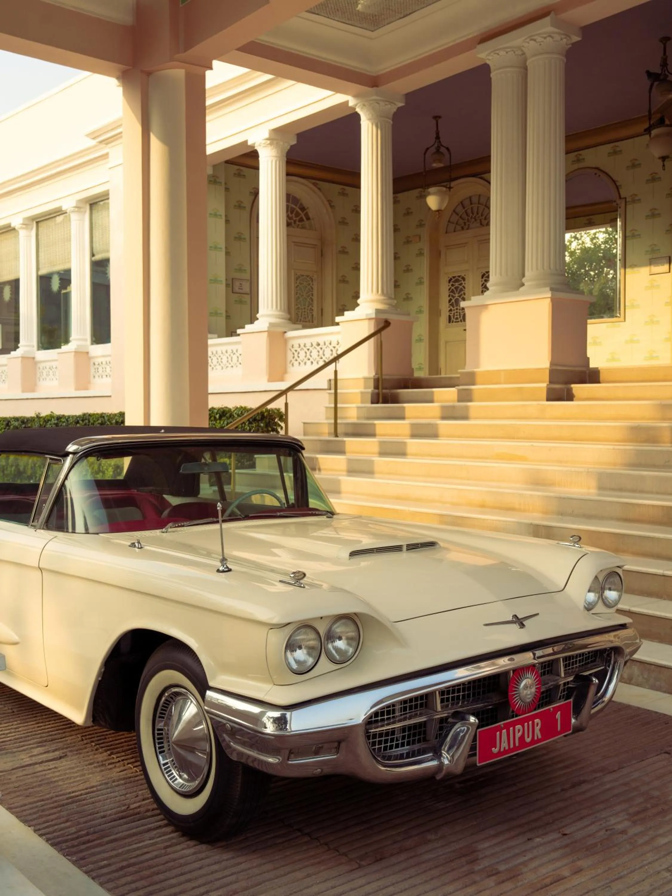 Facade/entrance in Rajmahal Palace RAAS