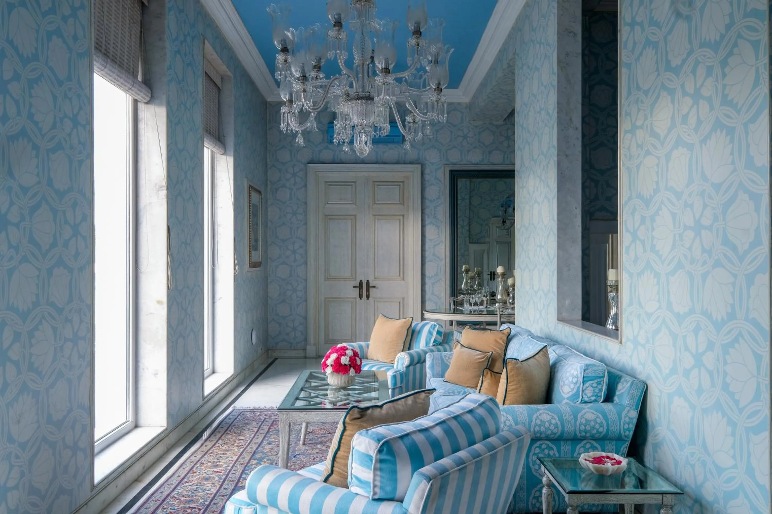 Seating area in Rajmahal Palace RAAS