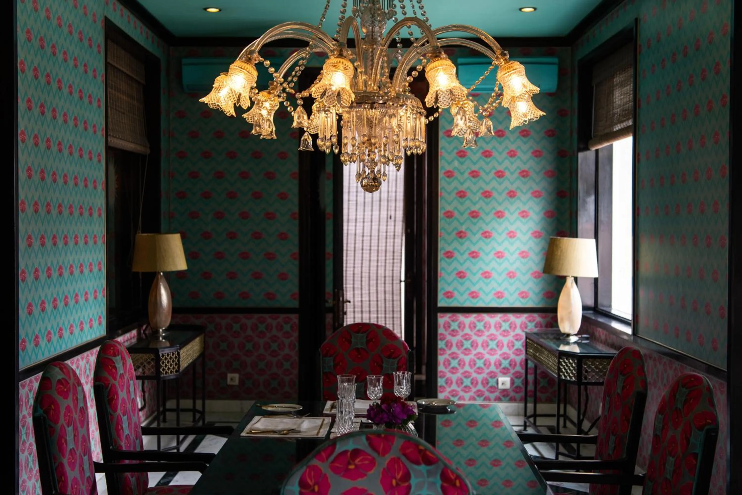 Seating area in Rajmahal Palace RAAS