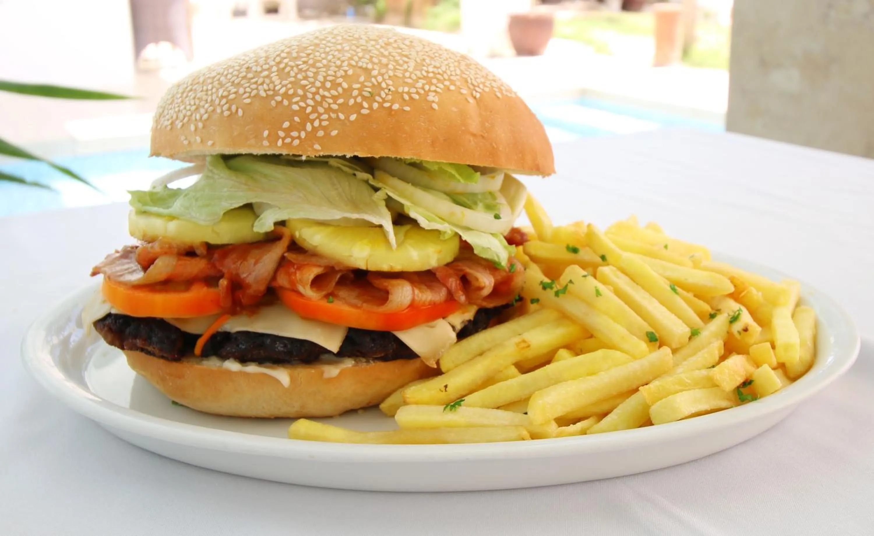 Food close-up in Bohol Shores