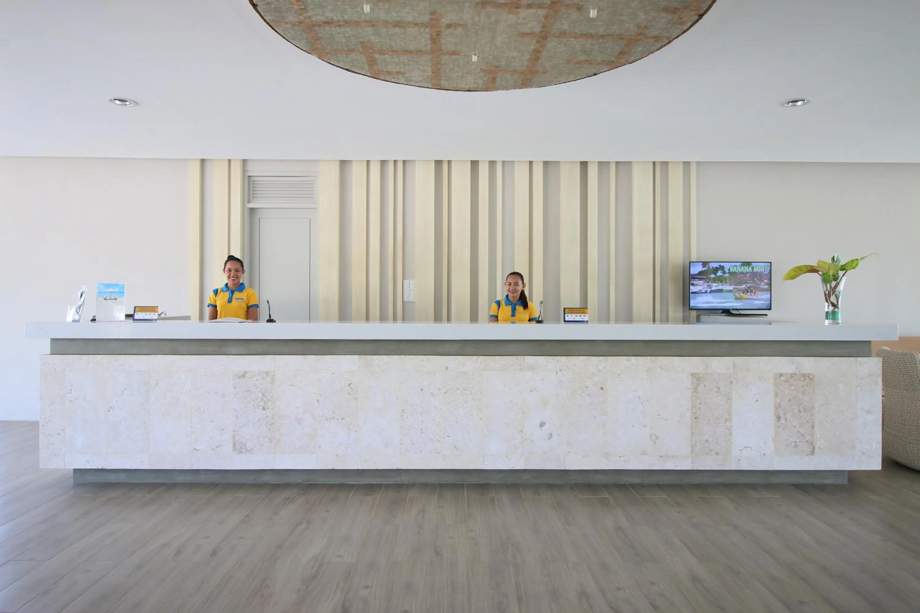 Lobby or reception in Bohol Shores