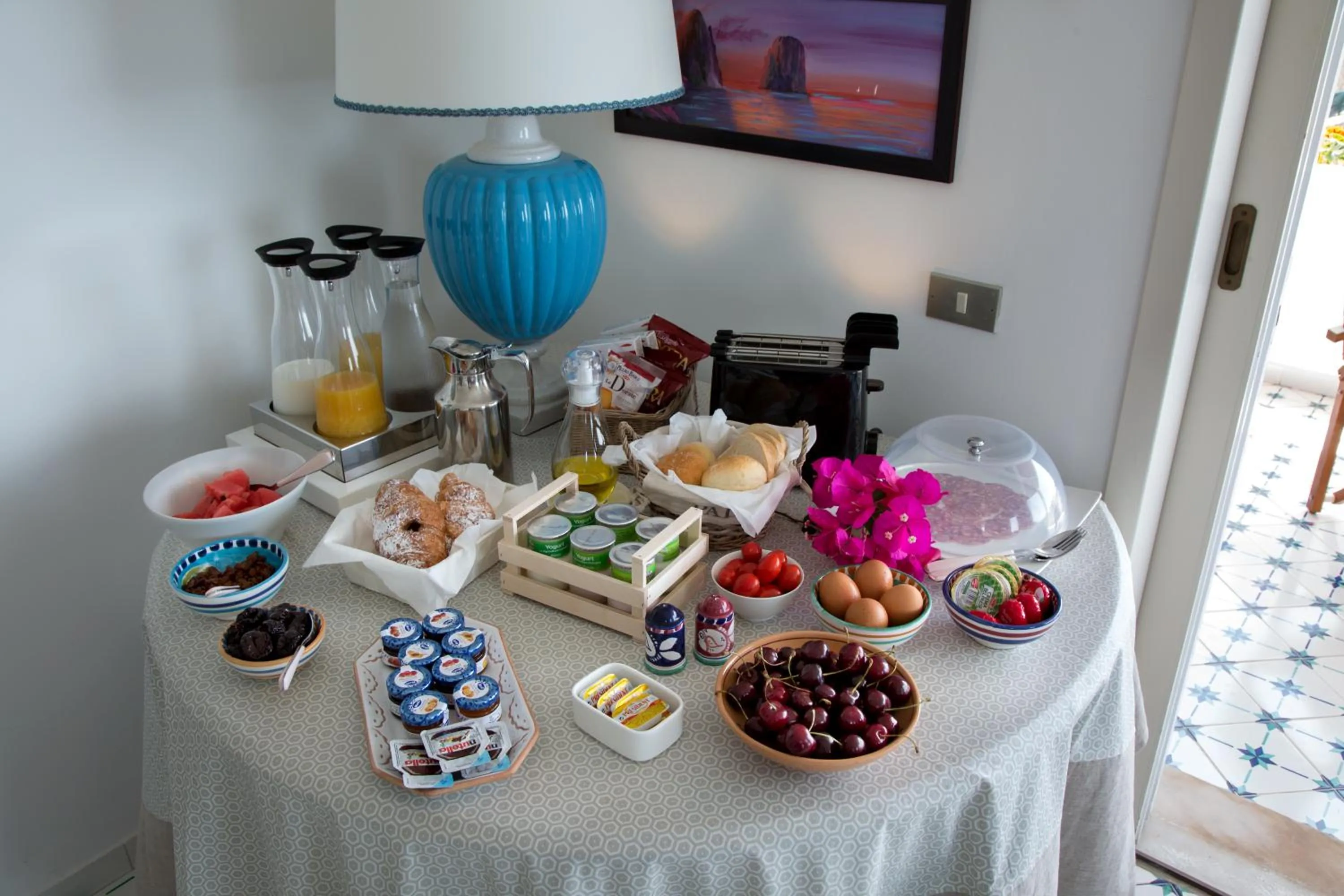 Continental breakfast in Riolinciano14 B&B