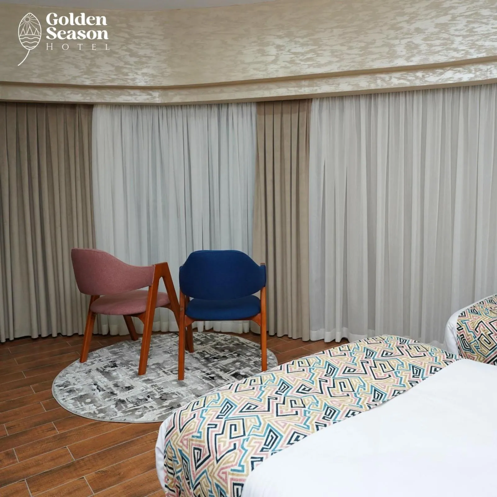 Bed in Golden Season Hotel