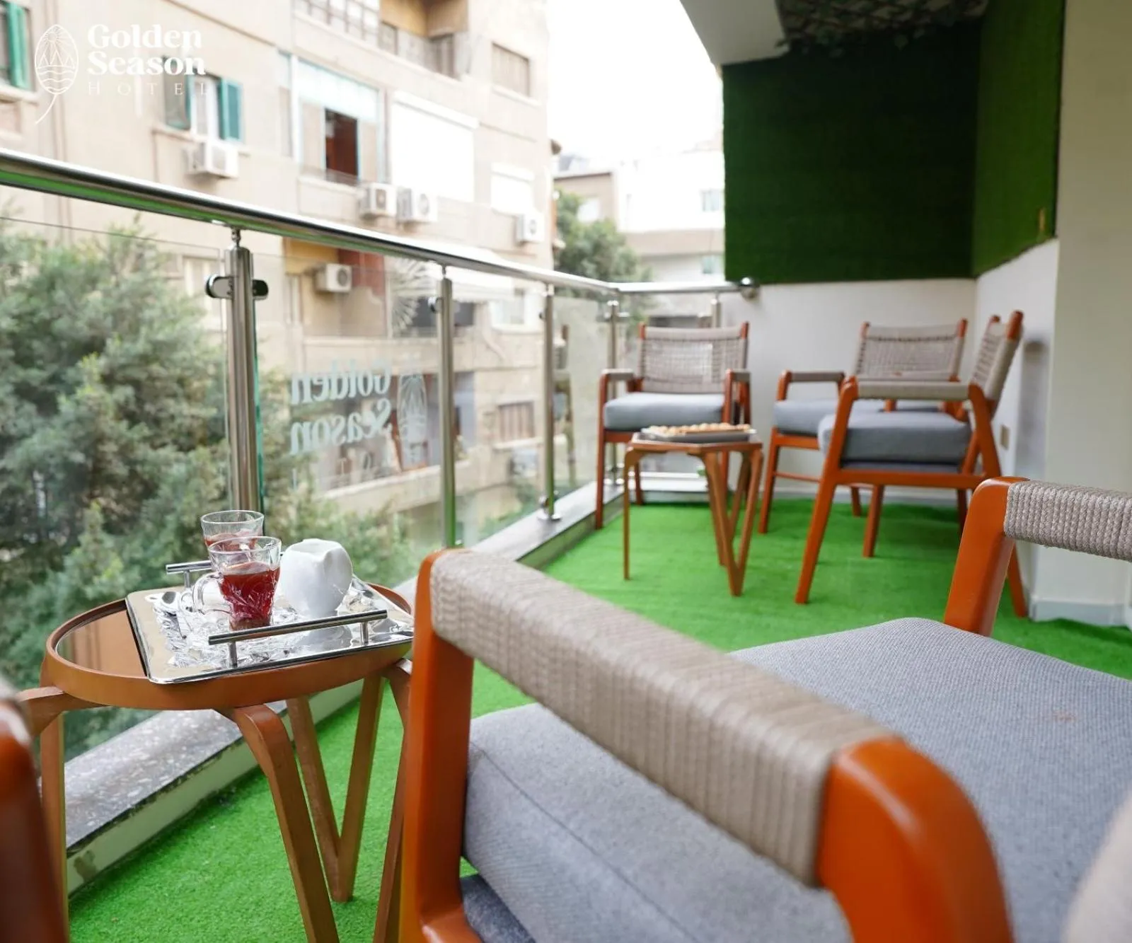 Patio in Golden Season Hotel