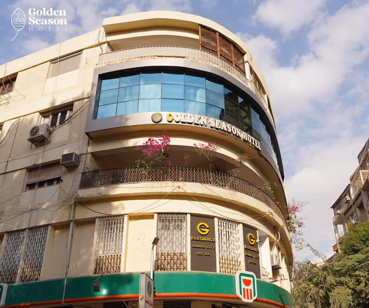 Property building in Golden Season Hotel