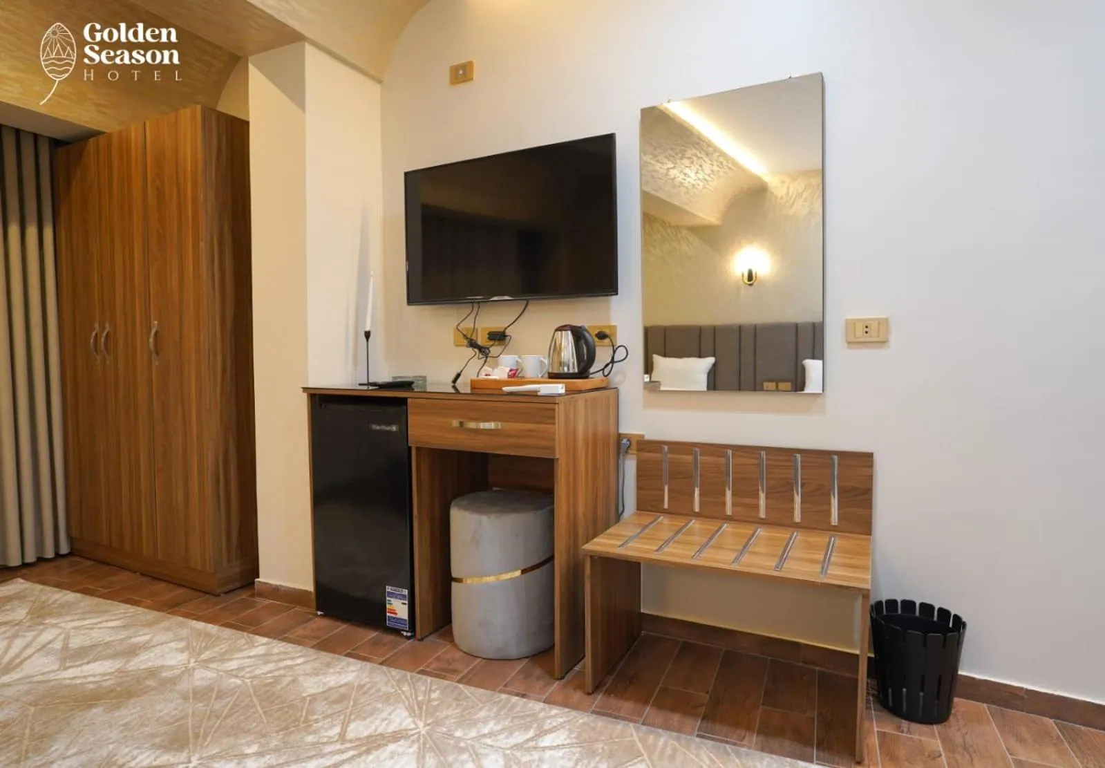 TV and multimedia, Bed in Golden Season Hotel