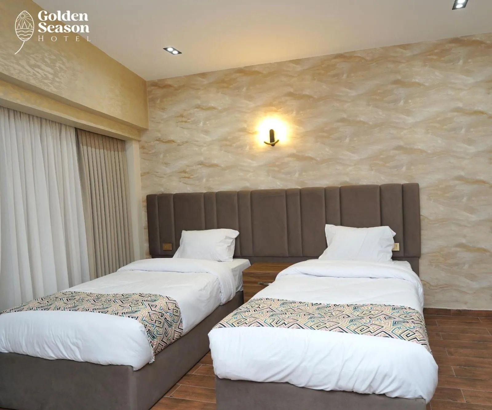 Bed in Golden Season Hotel