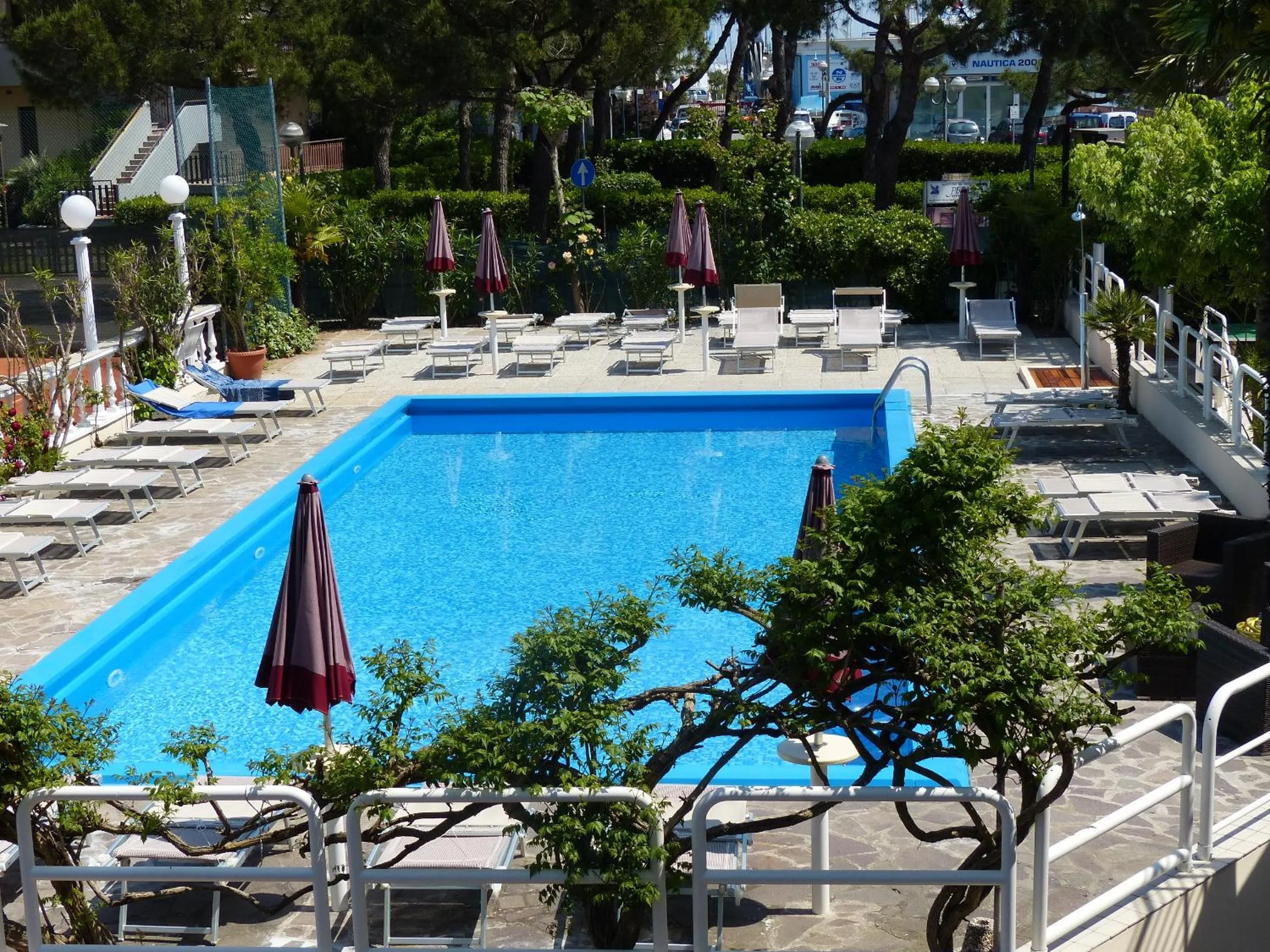 Swimming pool in Hotel Franca