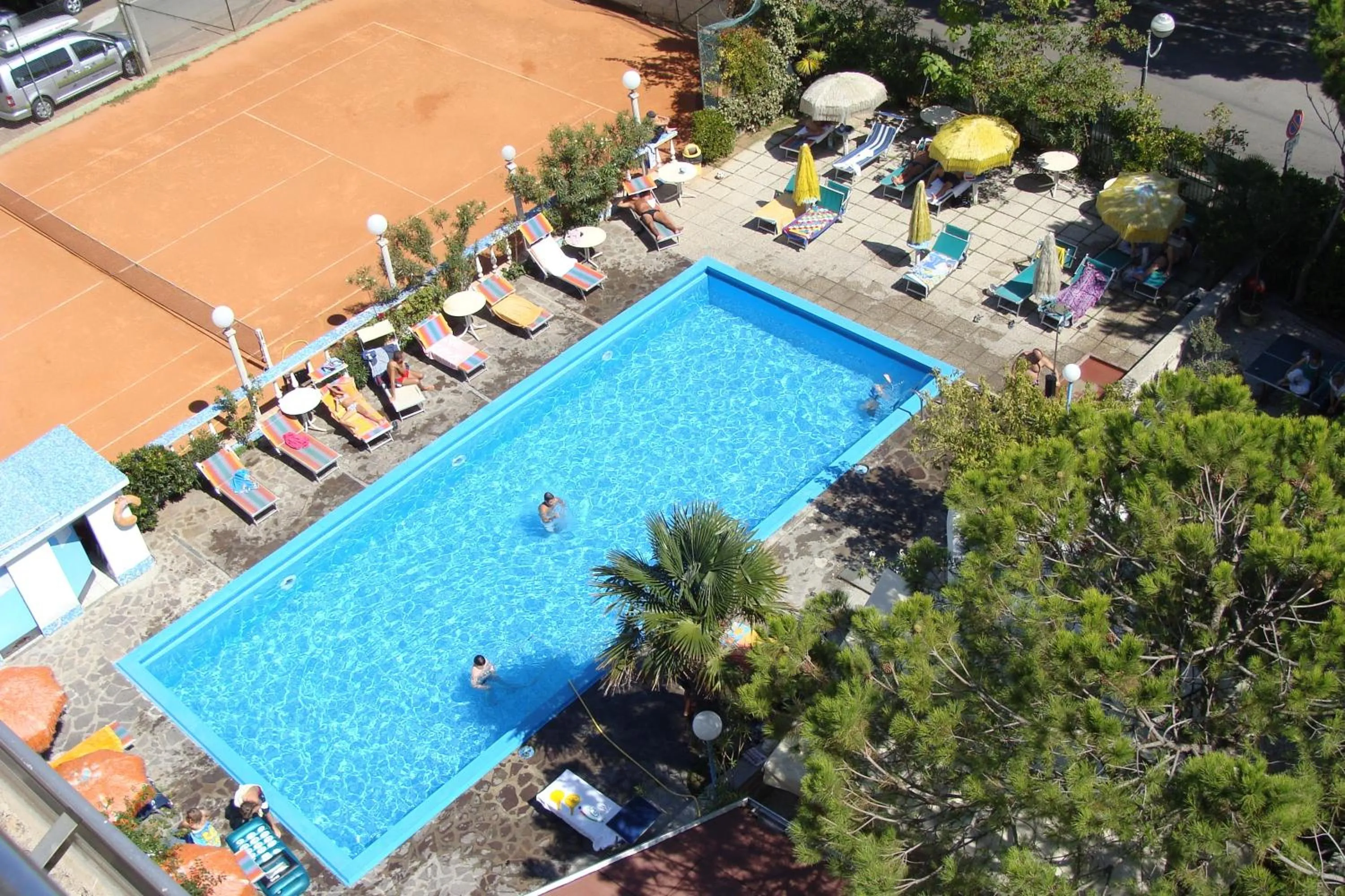 Swimming pool in Hotel Franca