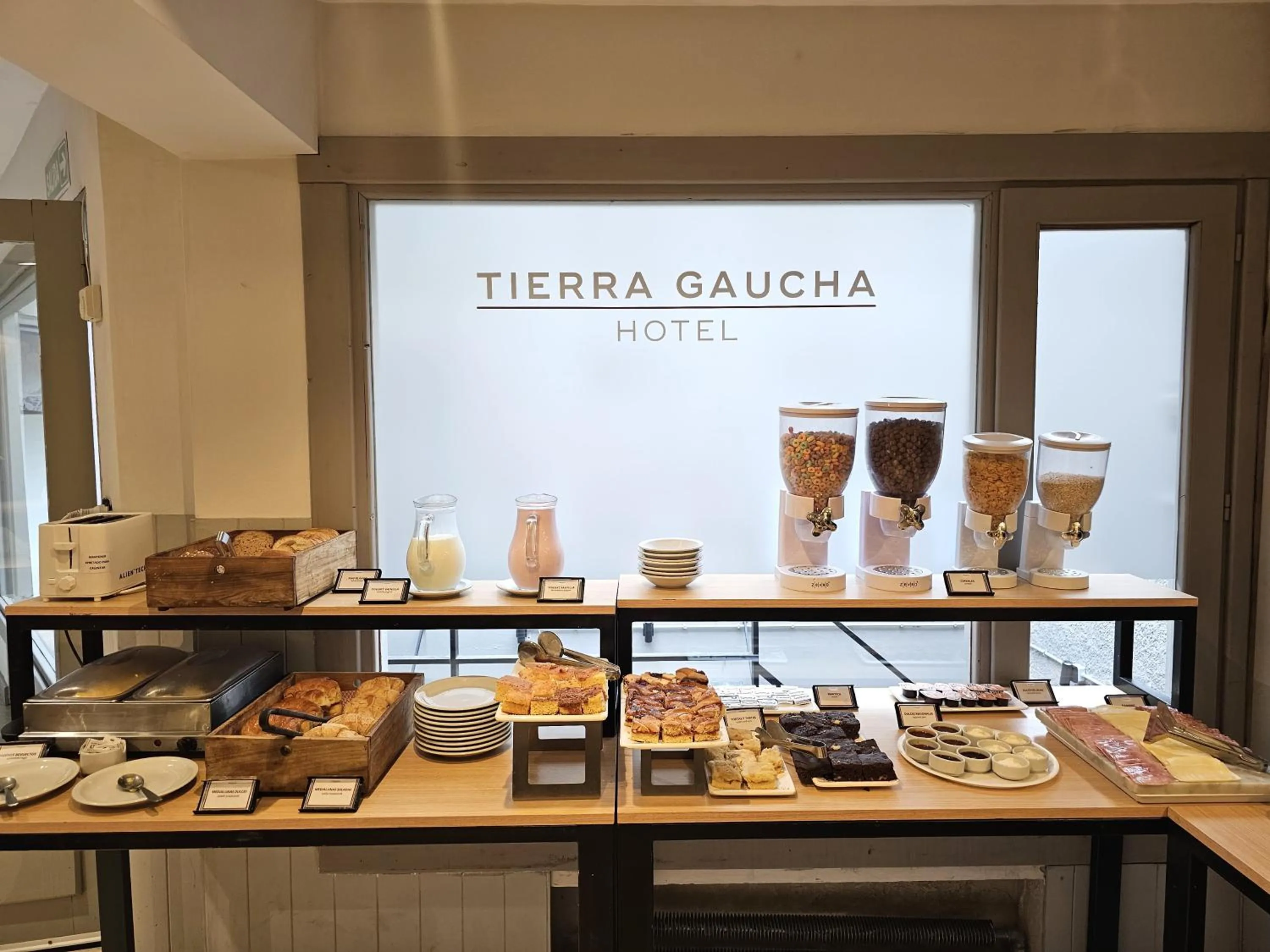 Breakfast in Hotel Tierra Gaucha