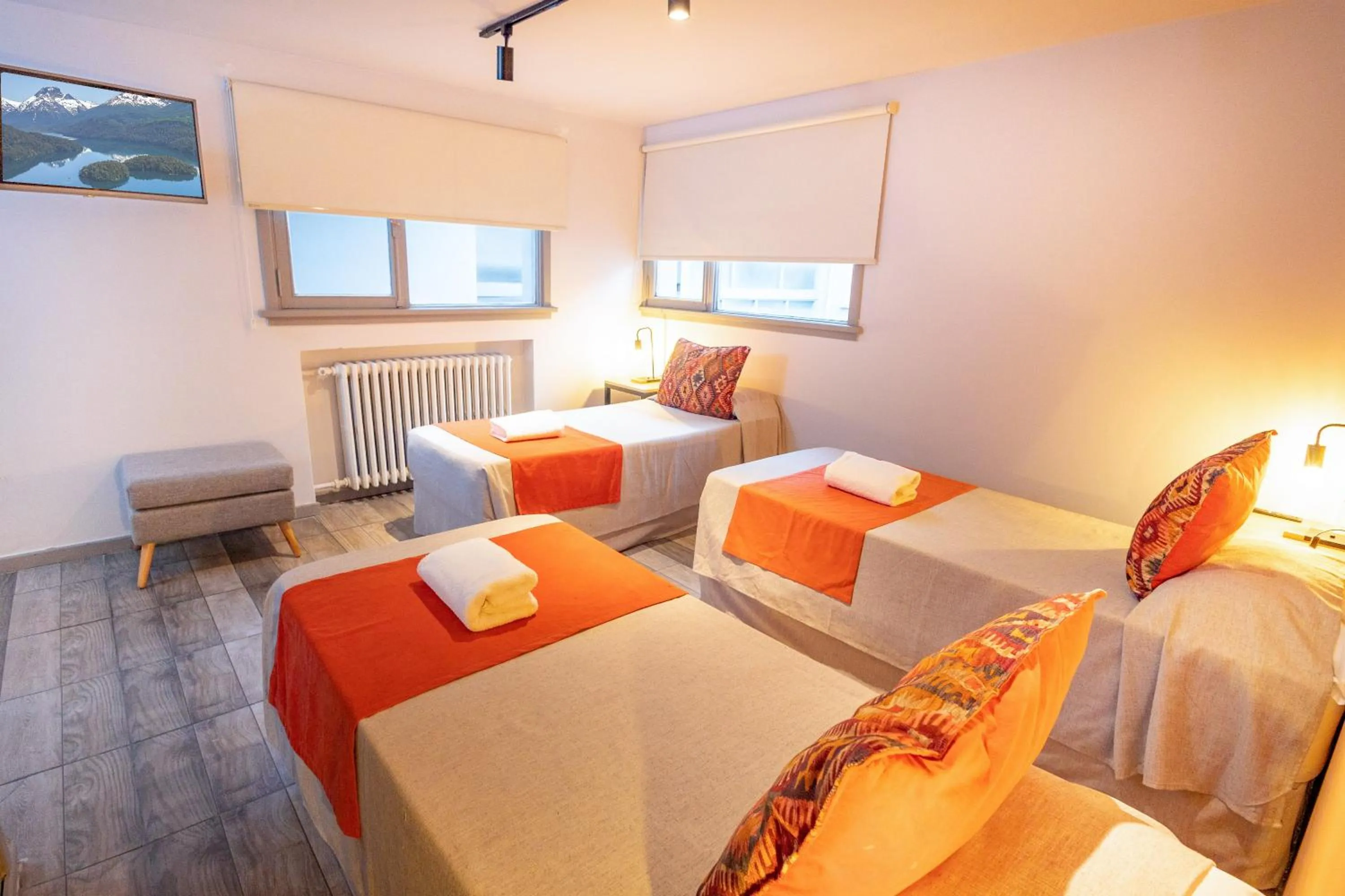 Bed in Hotel Tierra Gaucha