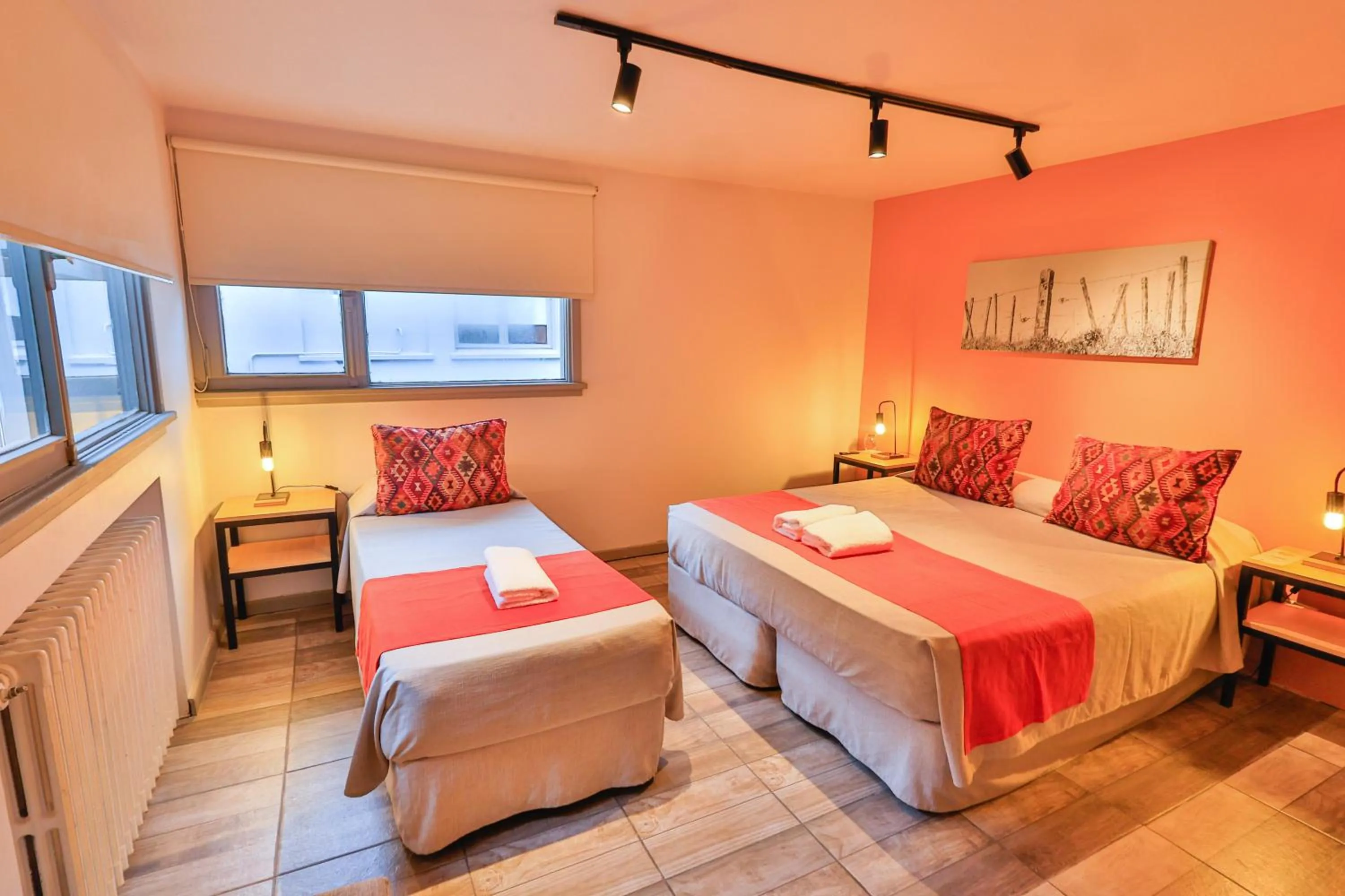 Bed in Hotel Tierra Gaucha