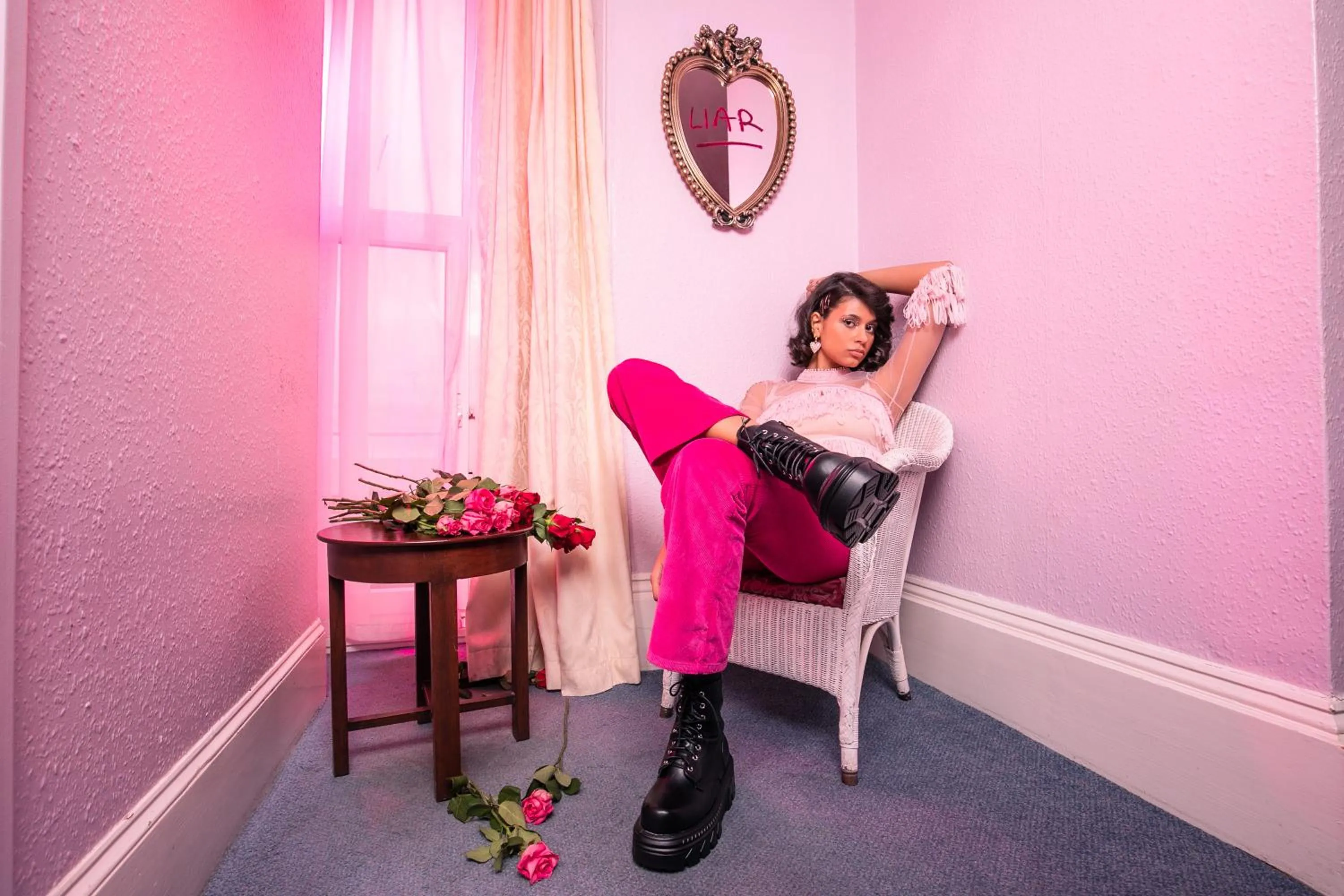 Bedroom in Cherry Tree Hotel